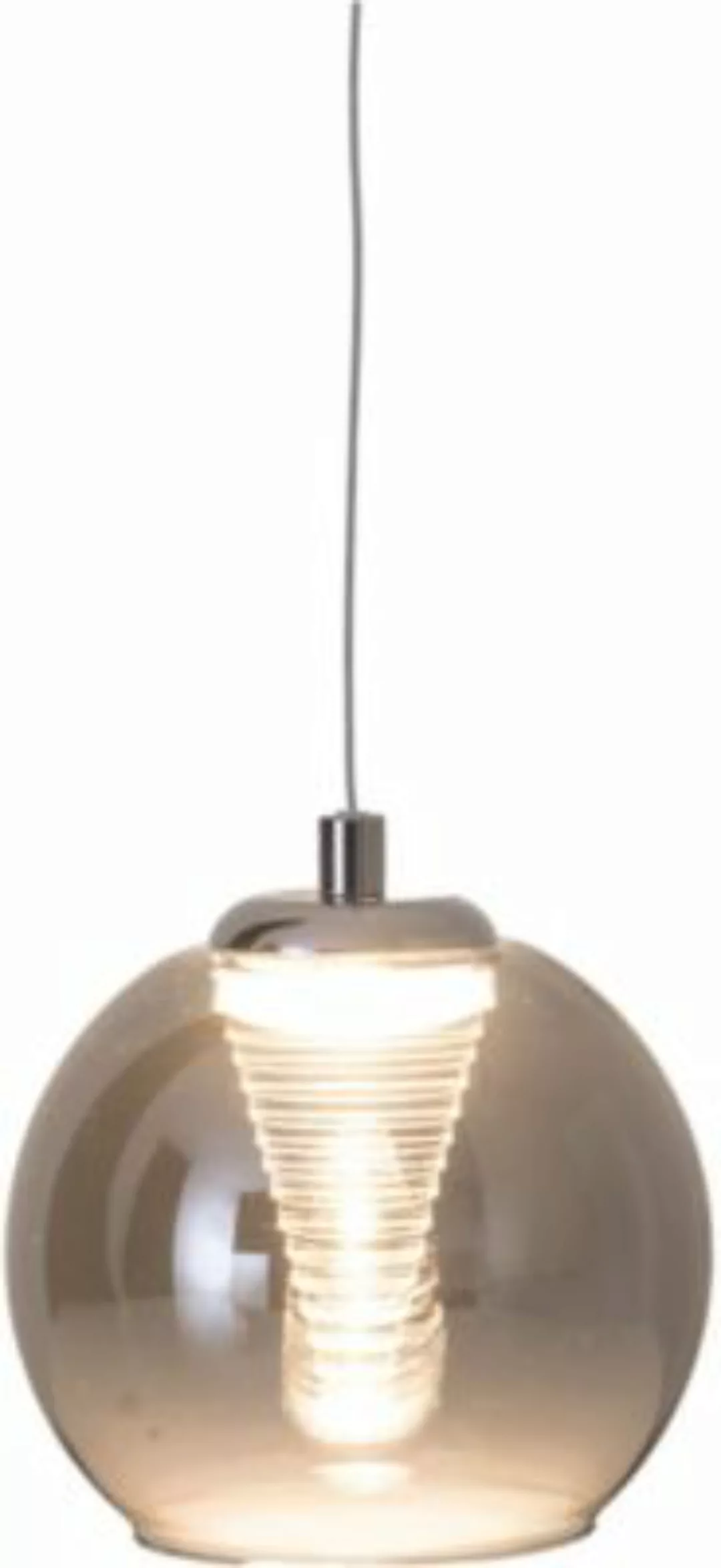 Näve Leuchten LED Pendelleuchte NV6104197 anthrazit klar Metall Glas B/H/T/ günstig online kaufen