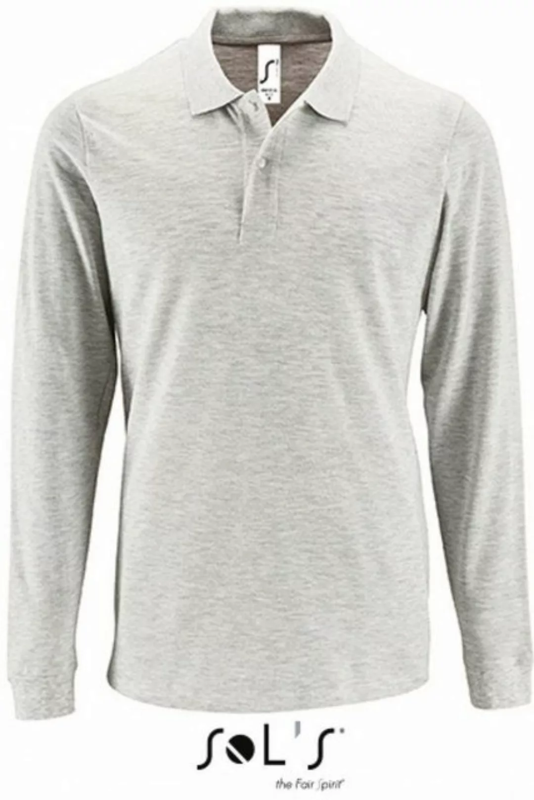 SOLS Langarm-Poloshirt Herren Long-Sleeve Piqué Polo Shirt Perfect günstig online kaufen