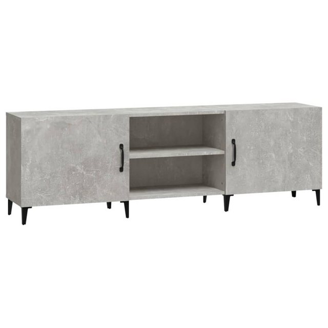 furnicato TV-Schrank Betongrau 150x30x50 cm Holzwerkstoff günstig online kaufen