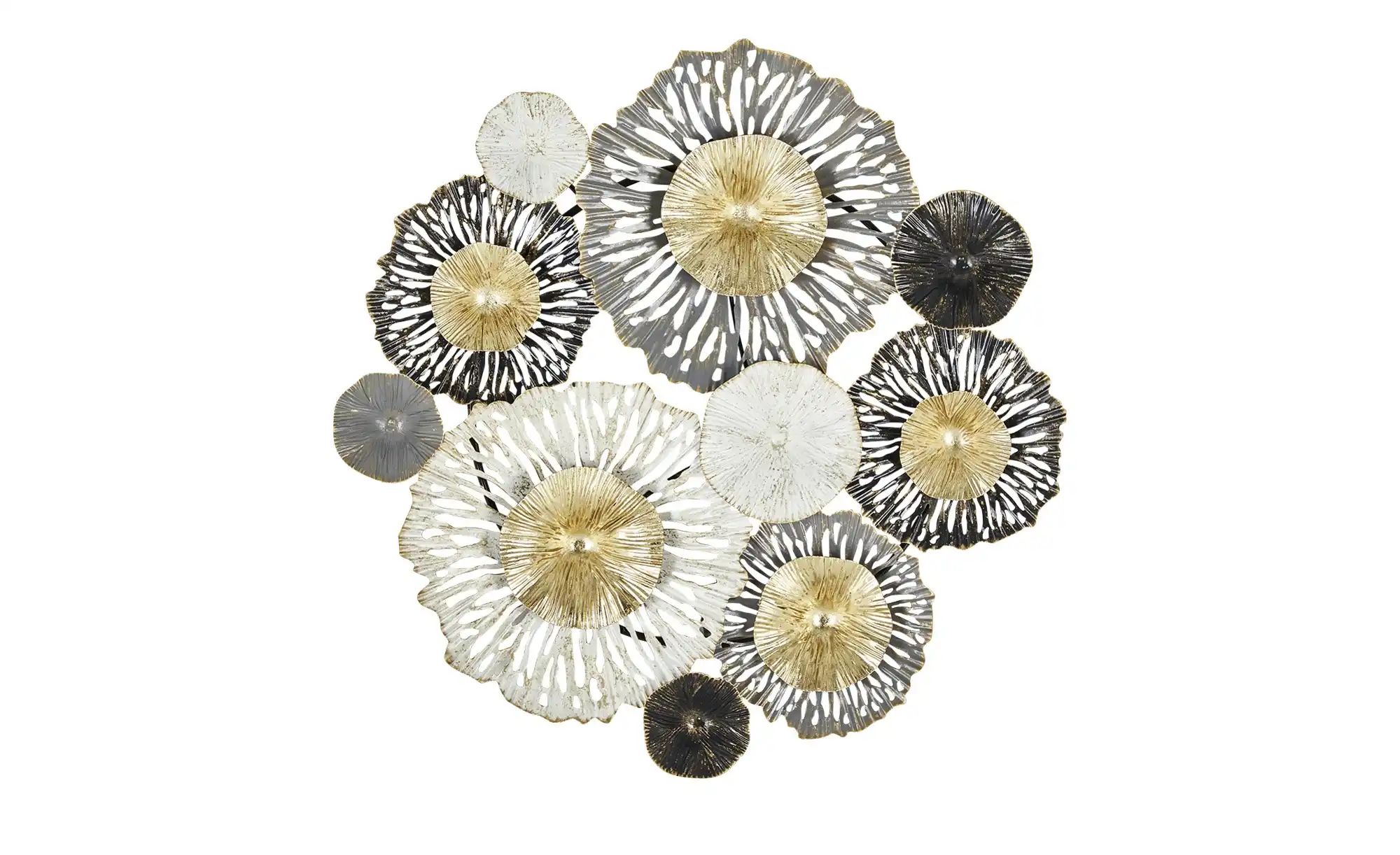 Wanddekoration   ¦ silber ¦ Metall ¦ Maße (cm): B: 62 H: 61 Accessoires > D günstig online kaufen