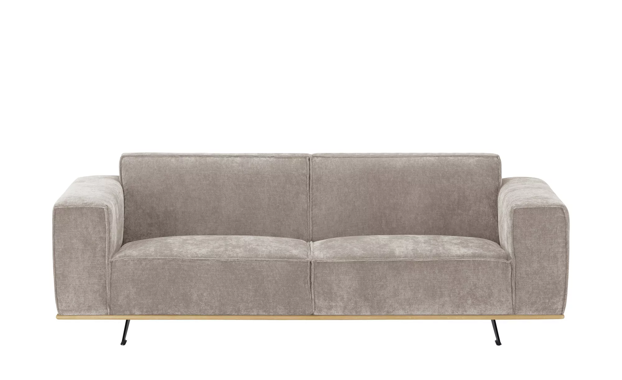 SOHO Sofa  3-sitzig  Piemonte ¦ beige ¦ Maße (cm): B: 230 H: 77 T: 89.0 Pol günstig online kaufen