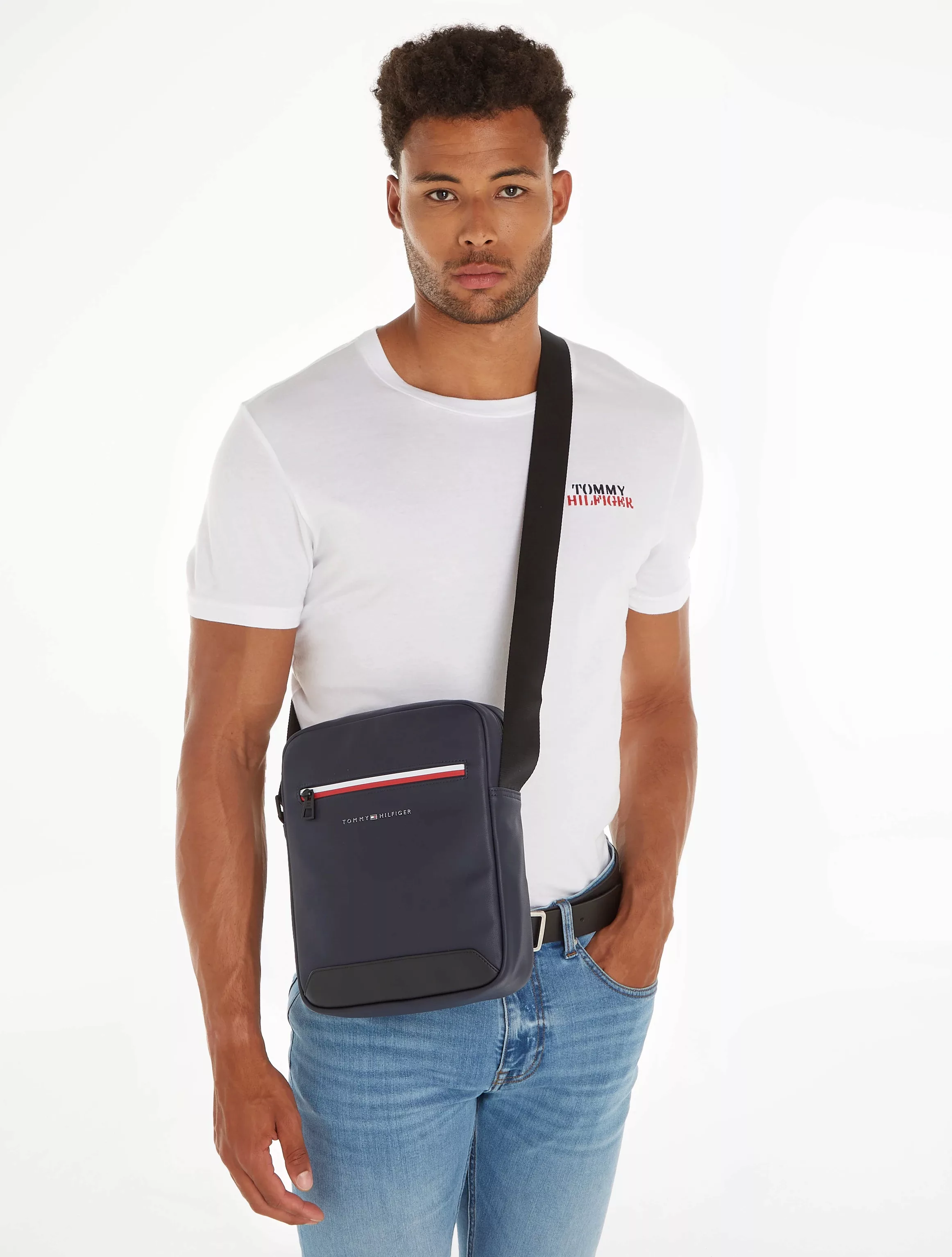 Tommy Hilfiger Mini Bag "TH ESS CORP REPORTER", Herrenschultertasche Tasche günstig online kaufen