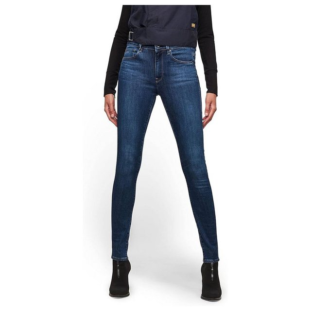 G-STAR Gerade Jeans Damen 3301 High Skinny Jeans Women Blau 25W / 32L (1-tl günstig online kaufen