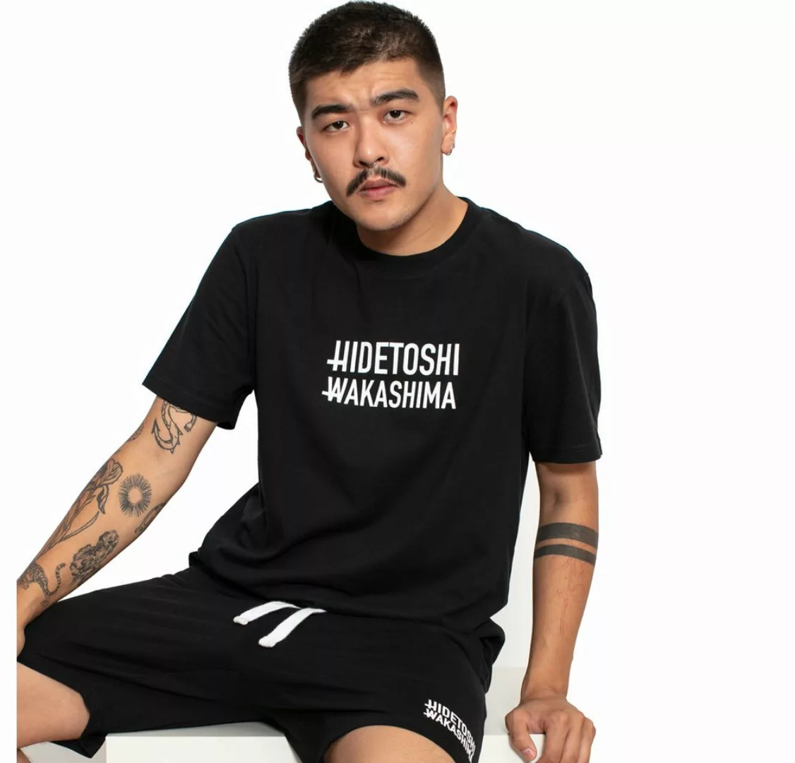 HIDETOSHI WAKASHIMA T-Shirt HIDETOSHI WAKASHIMA "1st" Herren Oversized T-Sh günstig online kaufen