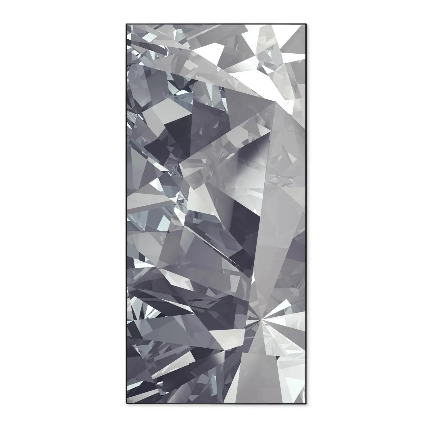 Banjado Magnettafel 37x78cm Magnetwand  Schwarz Aus Metall Magnetpinnwand P günstig online kaufen