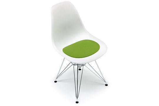 Sitzauflage für Eames Sidechair Antirutsch hellmeliert günstig online kaufen