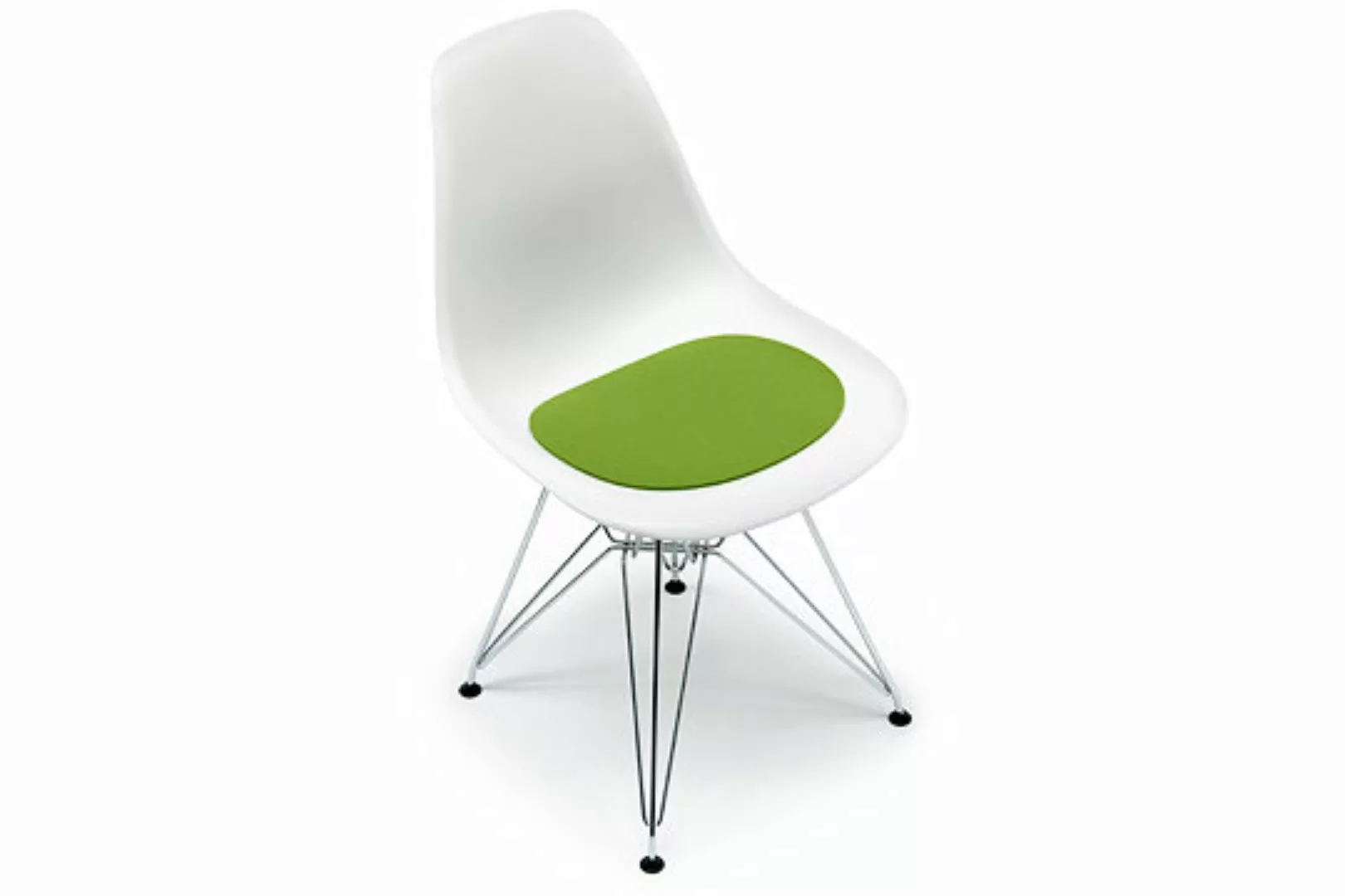 Sitzauflage für Eames Sidechair Antirutsch hellmeliert günstig online kaufen