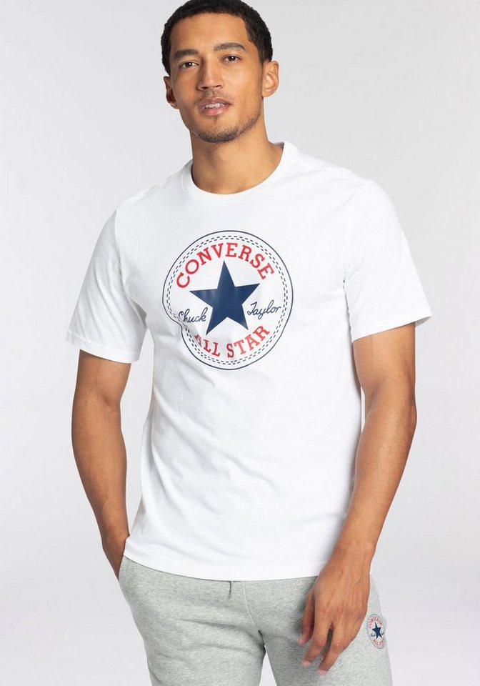 Converse T-Shirt CONVERSE GO-TO ALL STAR PATCH STANDARD-FIT T-SHIRT (1-tlg) günstig online kaufen