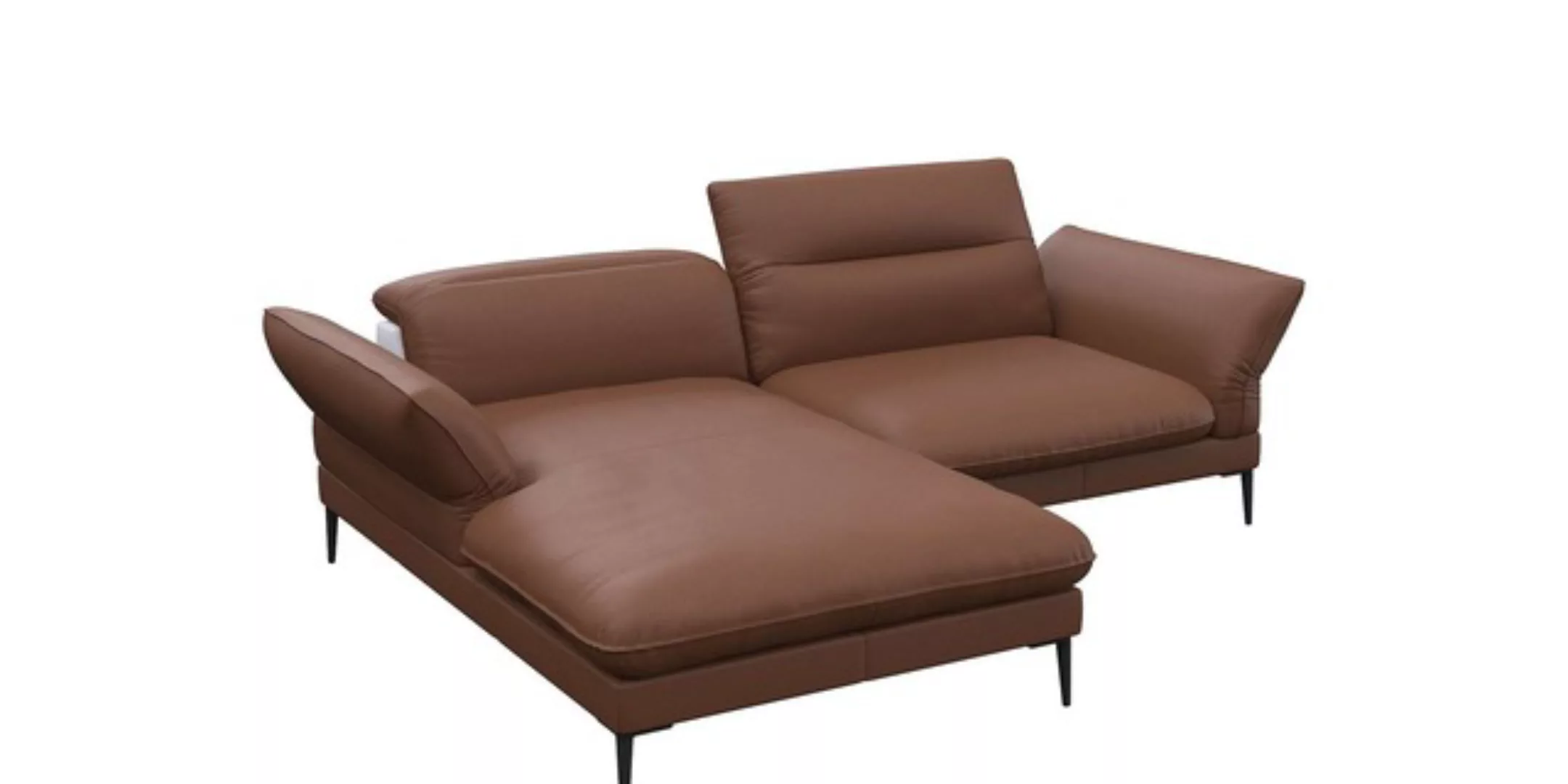 FLEXLUX Ecksofa »Salino, Funktionssofa mit Recamiere, Relaxsofa, Ecksofa«, günstig online kaufen