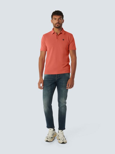 NO EXCESS Poloshirt mit Logo-Badge günstig online kaufen