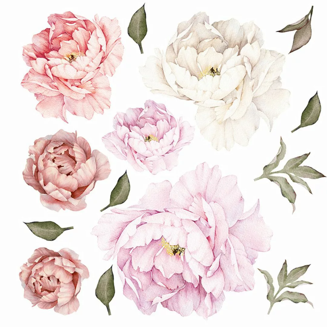 Coonoor Wandtattoo Hängende Rebe Blumen Wandaufkleber günstig online kaufen