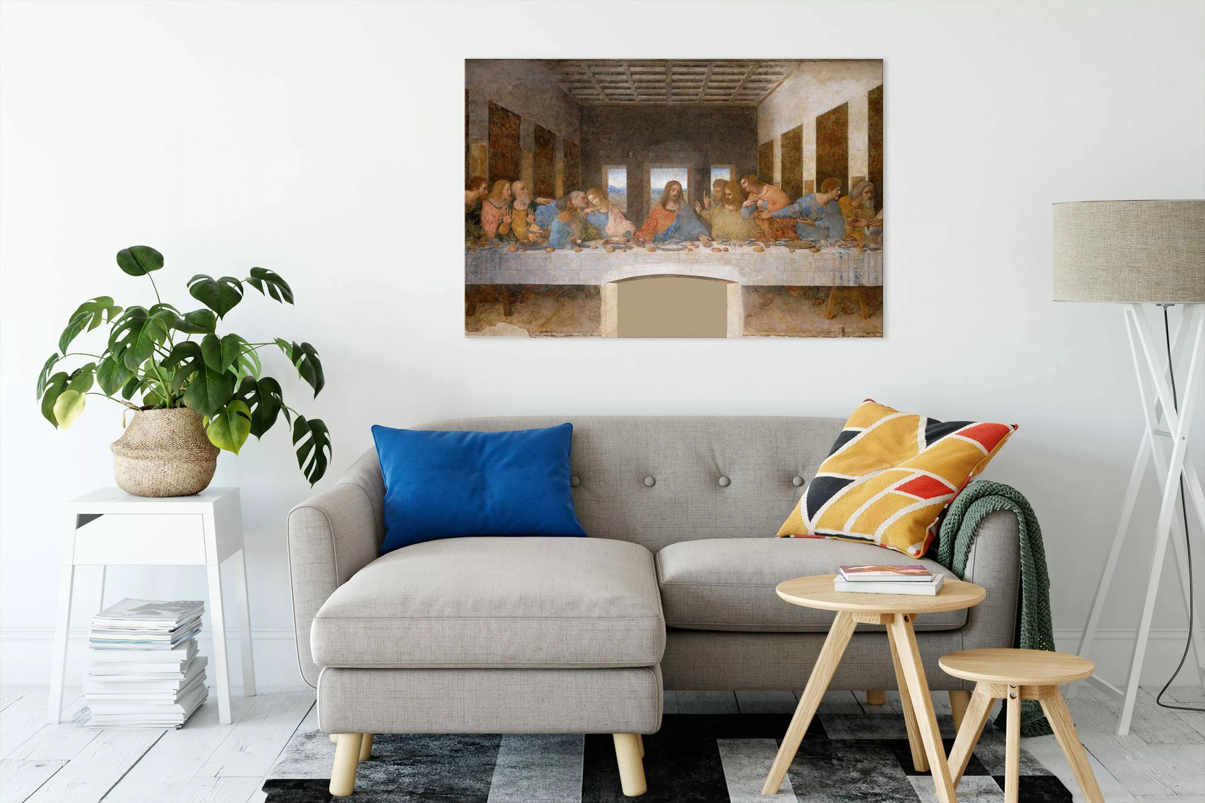 Pixxprint Leinwandbild Leonardo da Vinci - günstig online kaufen
