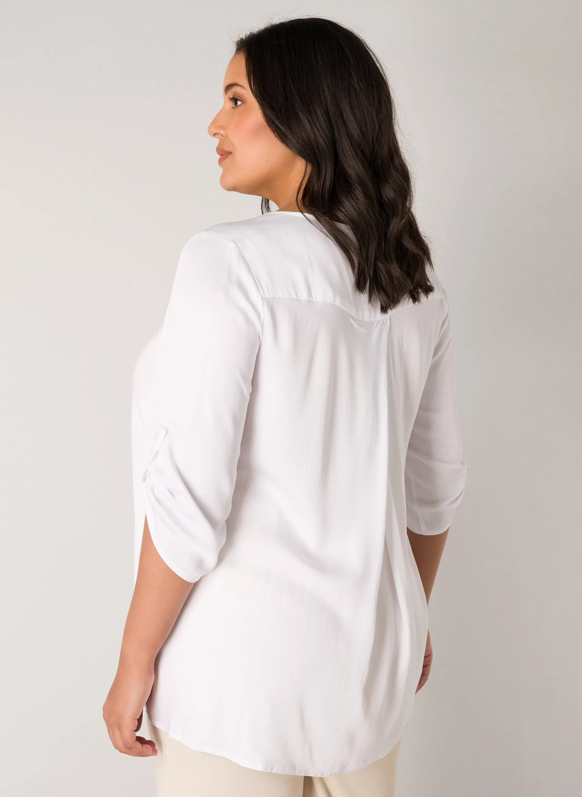 Base Level Curvy Shirtbluse "Yanina" günstig online kaufen