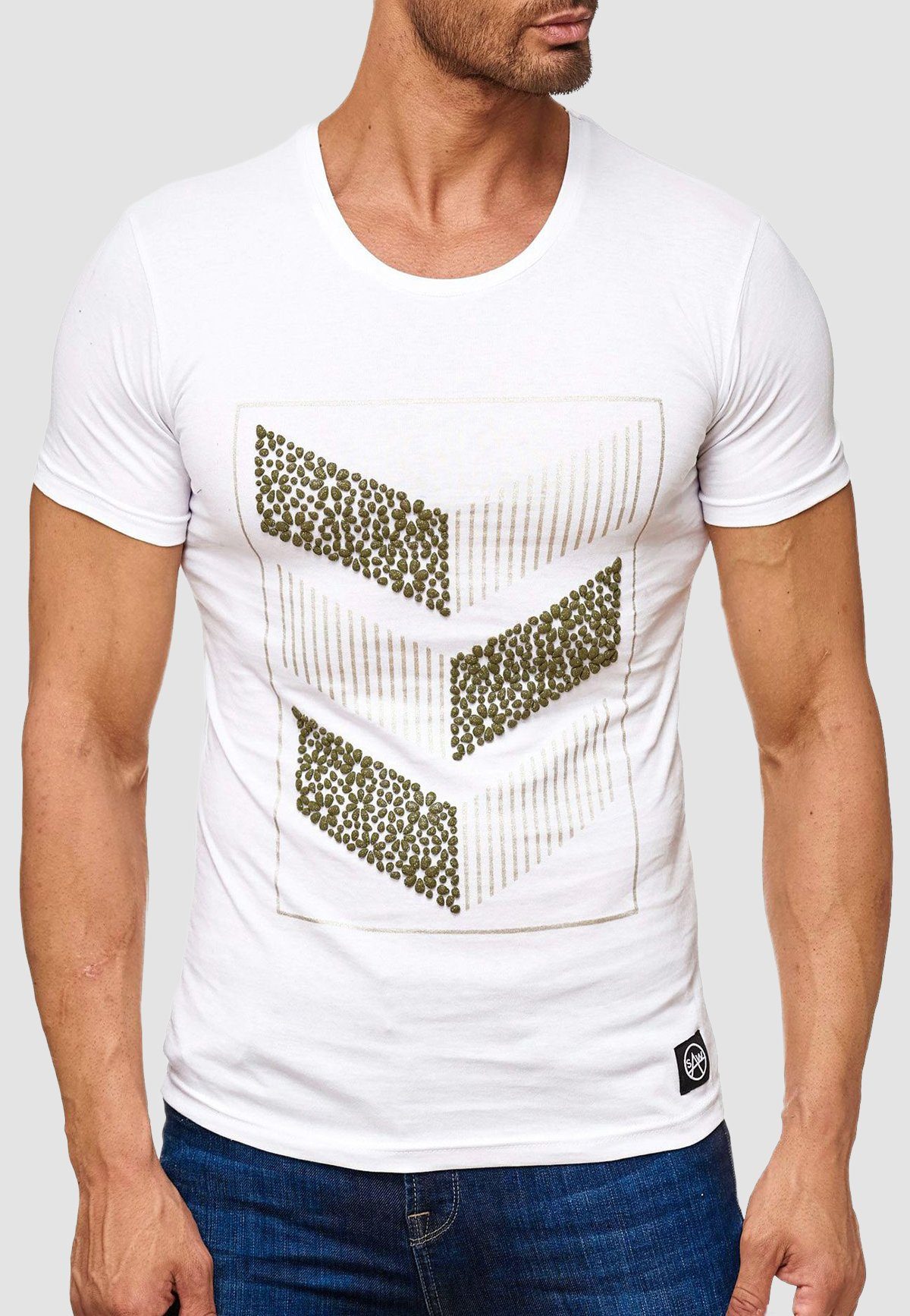 Egomaxx T-Shirt T 3D Print Short günstig online kaufen