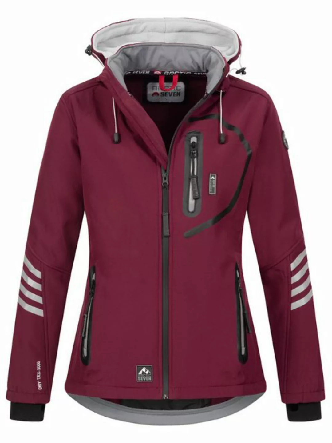 Arctic Seven Softshelljacke ASNicolia funktionale Outdoorjacke mit abnehmba günstig online kaufen