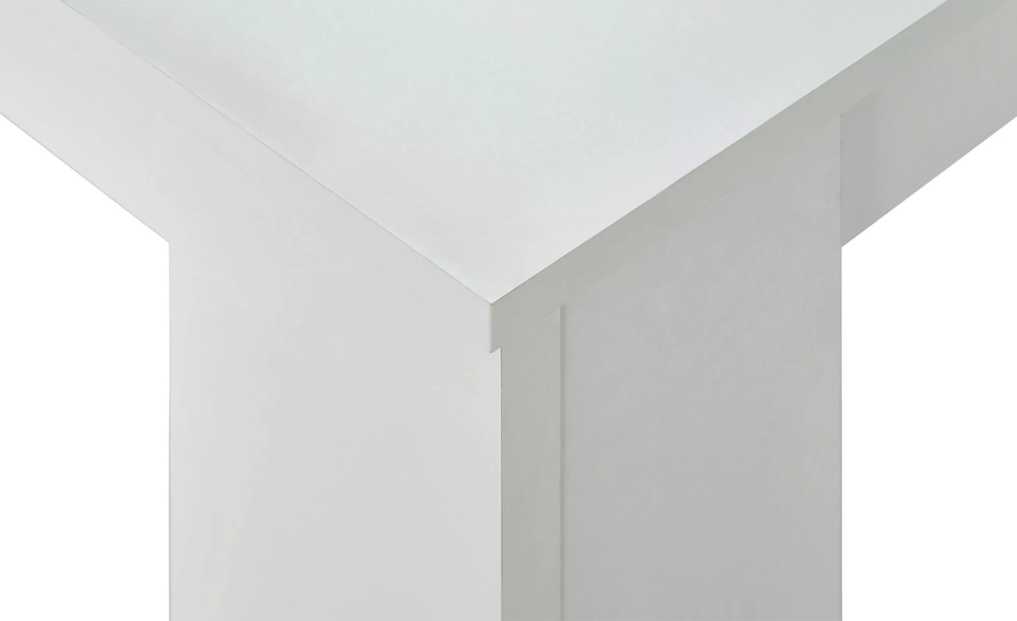 Esstisch  Domus - weiß - 80,5 cm - 74,5 cm - 80,5 cm - Sconto günstig online kaufen