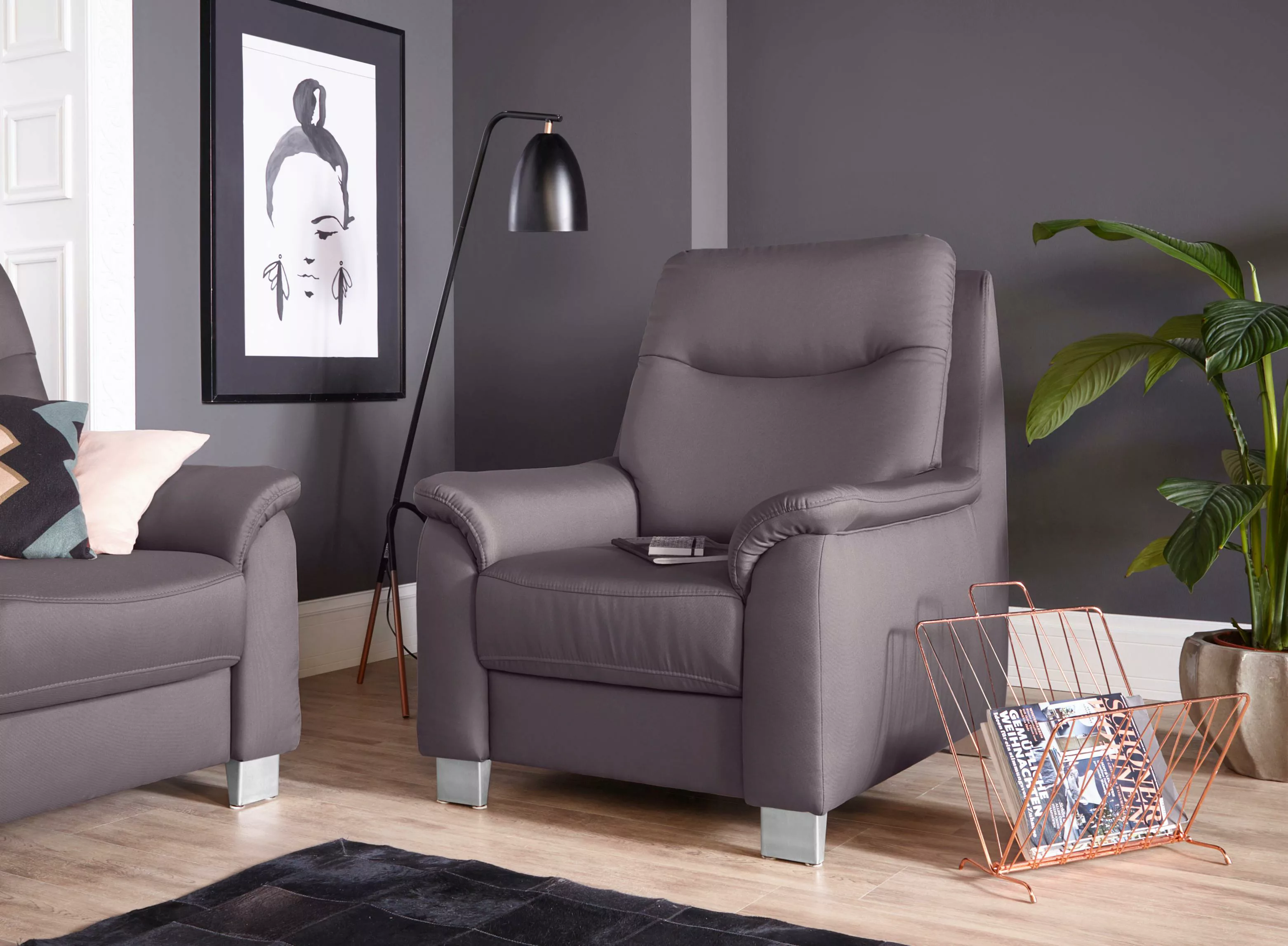 sit&more Sessel "Varese", inklusive Federkern günstig online kaufen