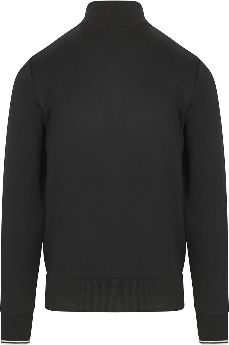 Fred Perry Half Zip Pullover Schwarz - Größe M günstig online kaufen
