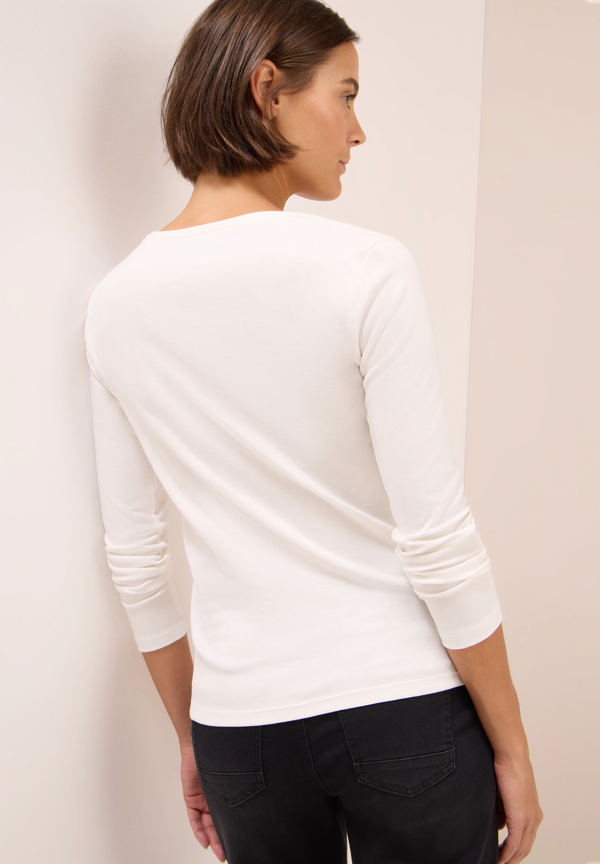 Cecil Langarmshirt "Style Pia" günstig online kaufen