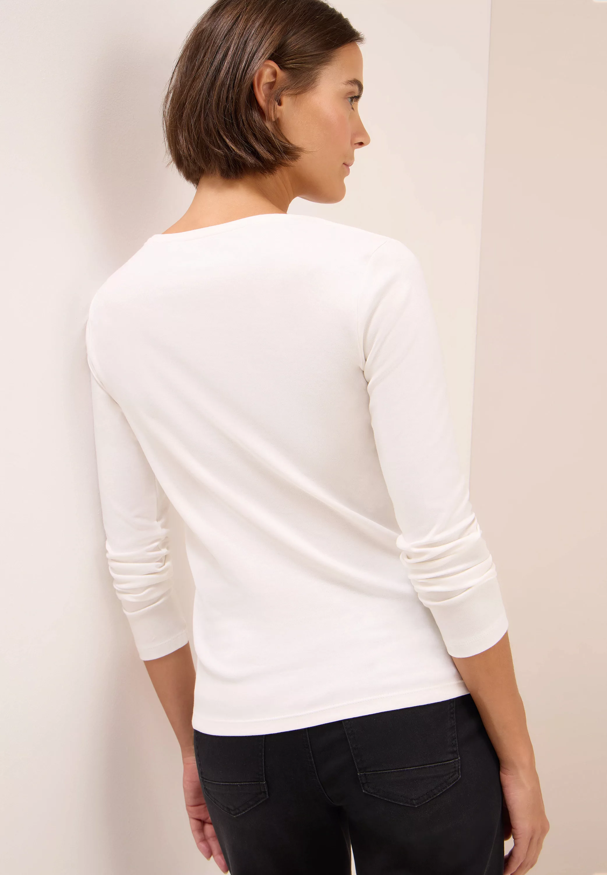 Cecil Langarmshirt "Style Pia" günstig online kaufen