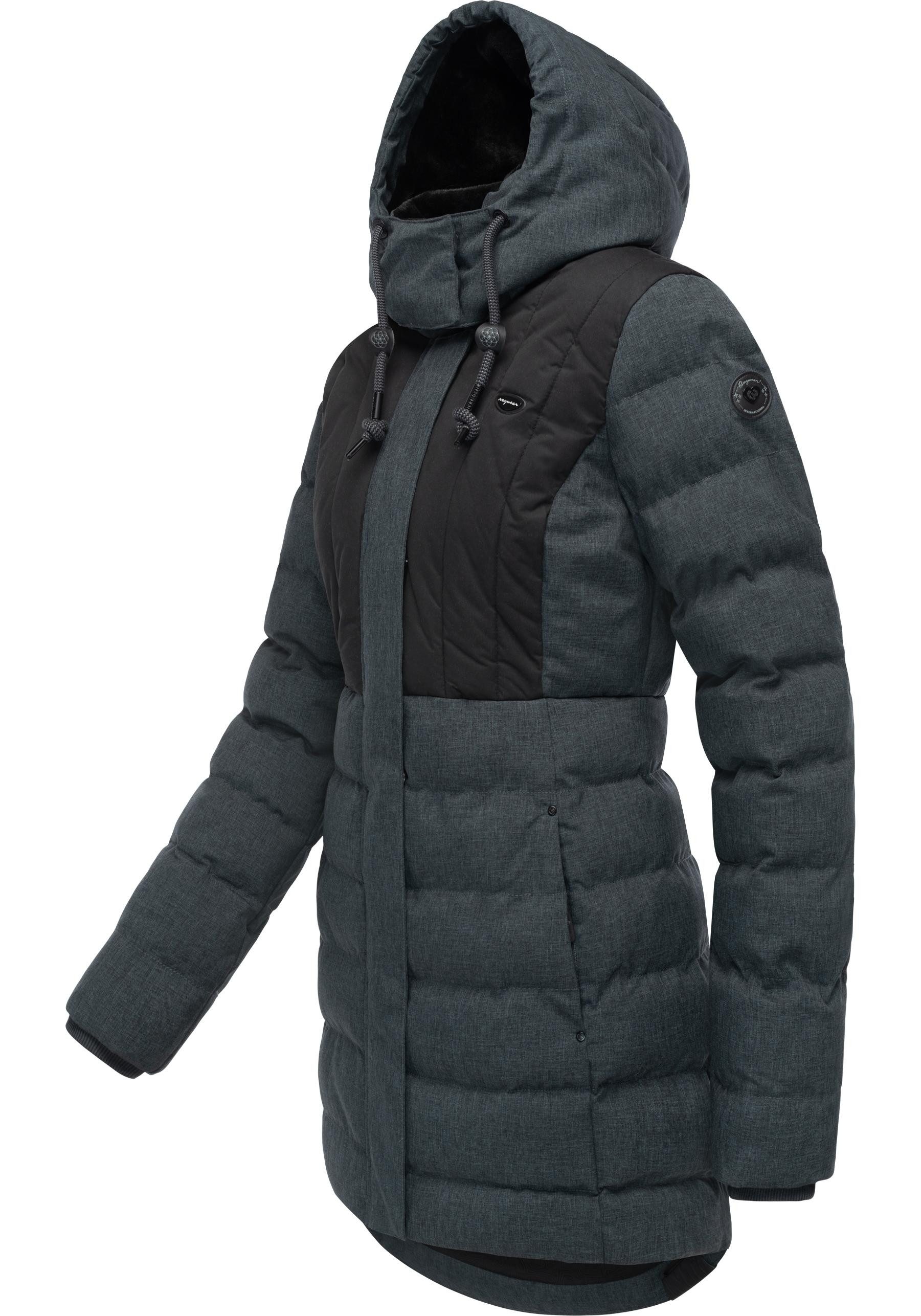 Ragwear Winterjacke Ashanta Block Wasserdichter gesteppter günstig online kaufen