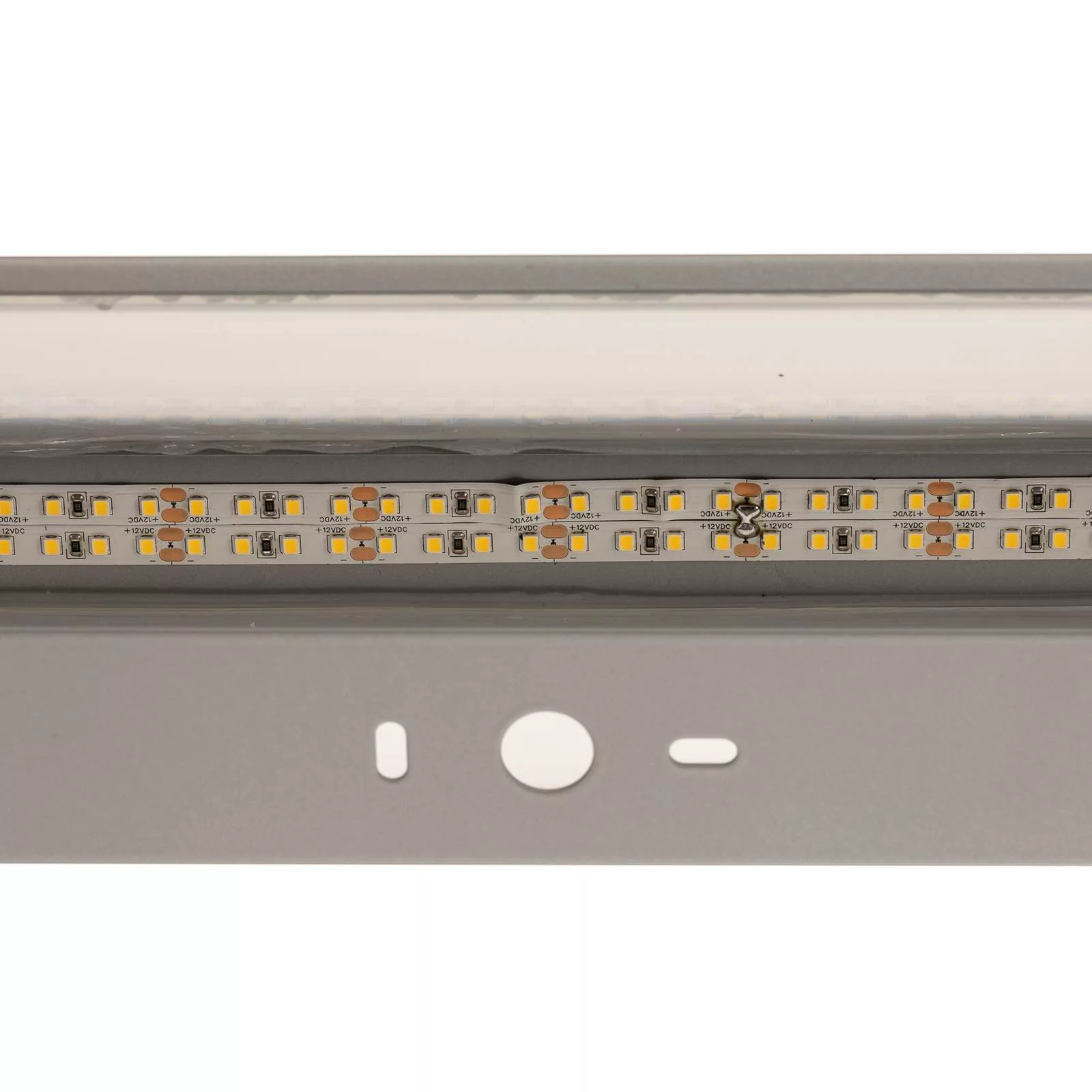 LED-Wandleuchte Mera, Breite 120 cm, alu, 3.000K günstig online kaufen