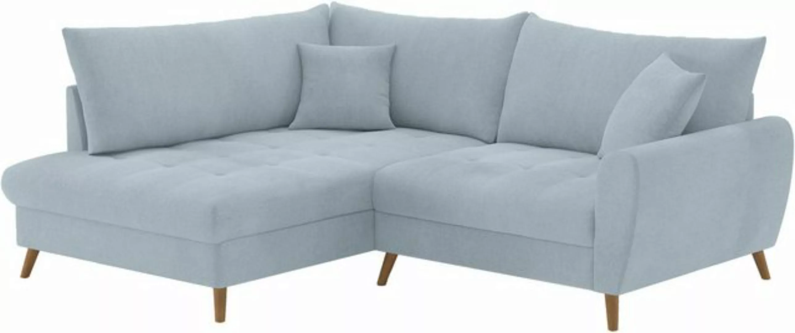 Mr. Couch Ecksofa "Blackburn II, L-Form", Mit Kaltschaumpolsterung bis 140 günstig online kaufen