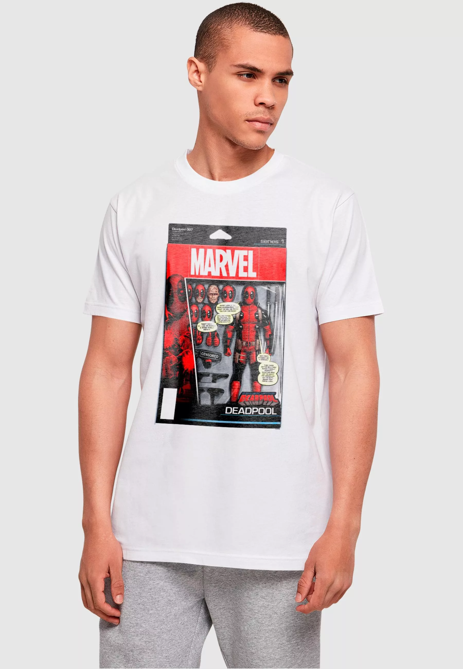 ABSOLUTE CULT T-Shirt "ABSOLUTE CULT Herren Deadpool - Action Figure T-Shir günstig online kaufen