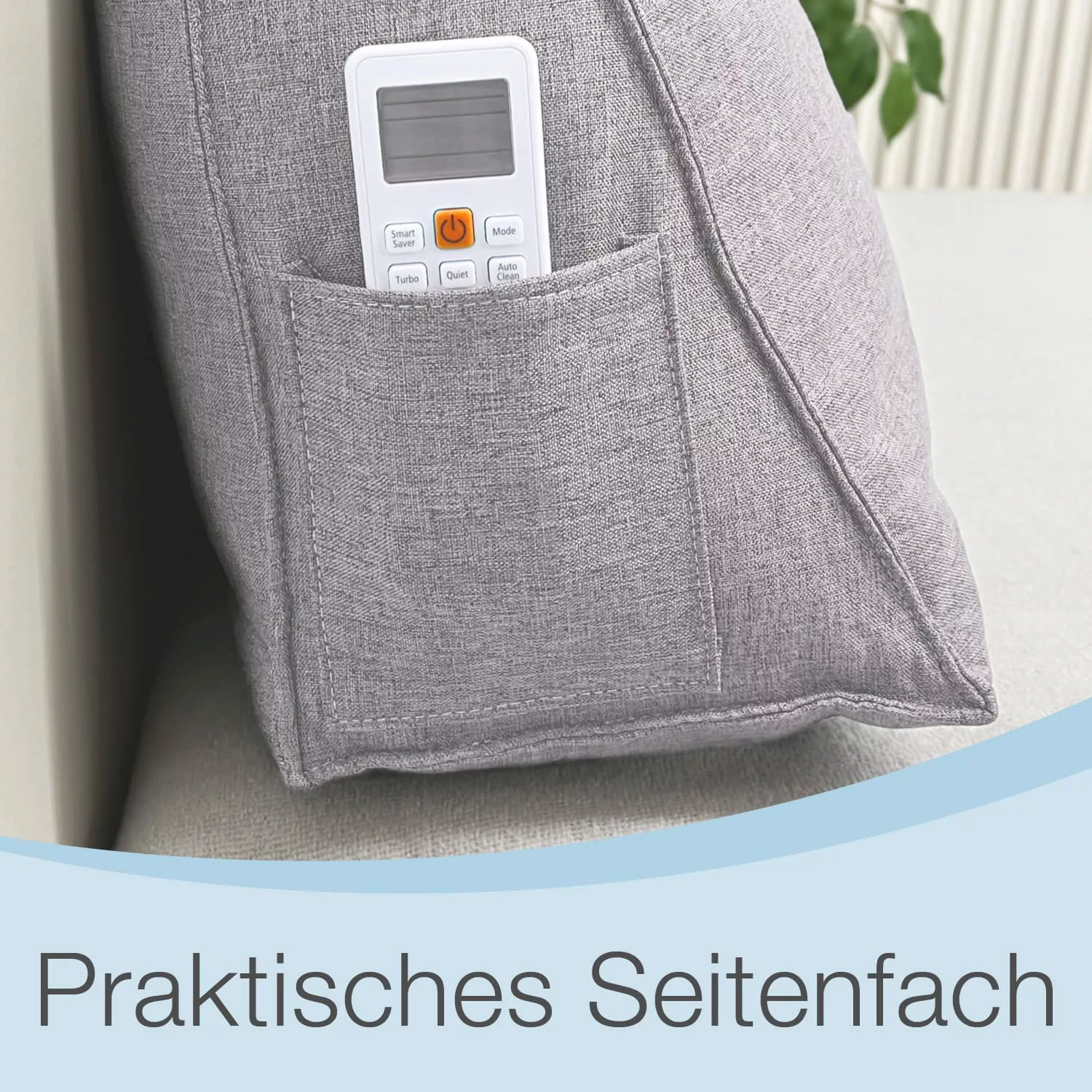 Bett- und Rückenstützkissen, Breite 120 cm günstig online kaufen