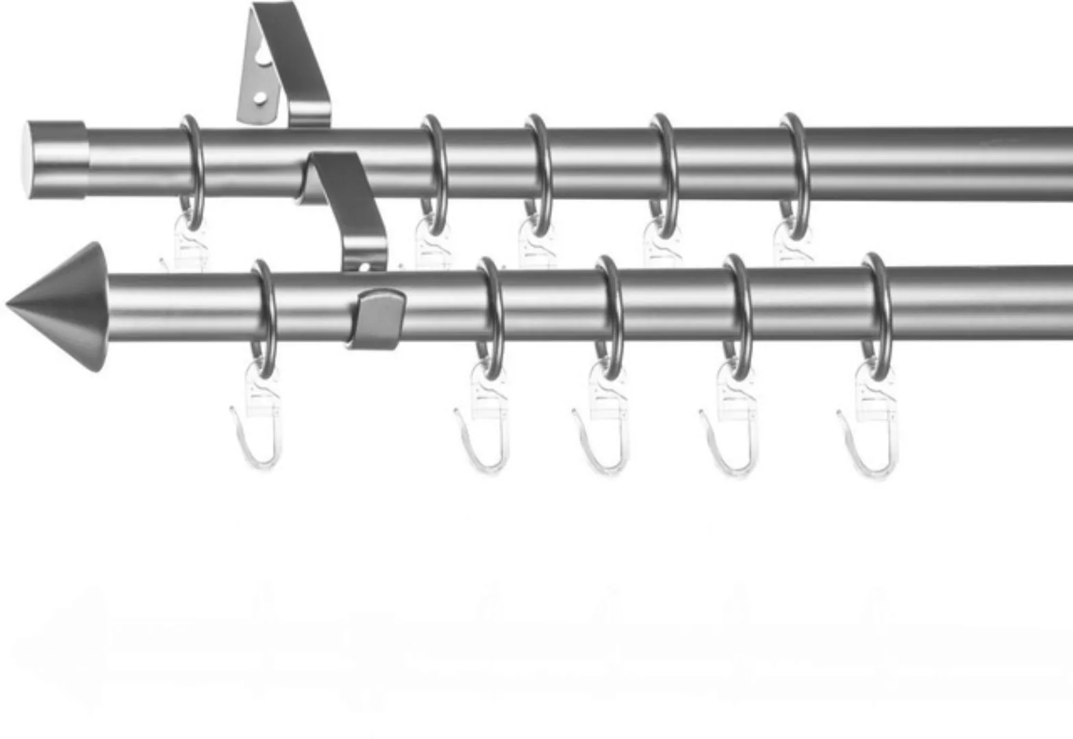 LICHTBLICK ORIGINAL Gardinenstange »Gardinenstange Kegel, 20 mm, ausziehbar günstig online kaufen