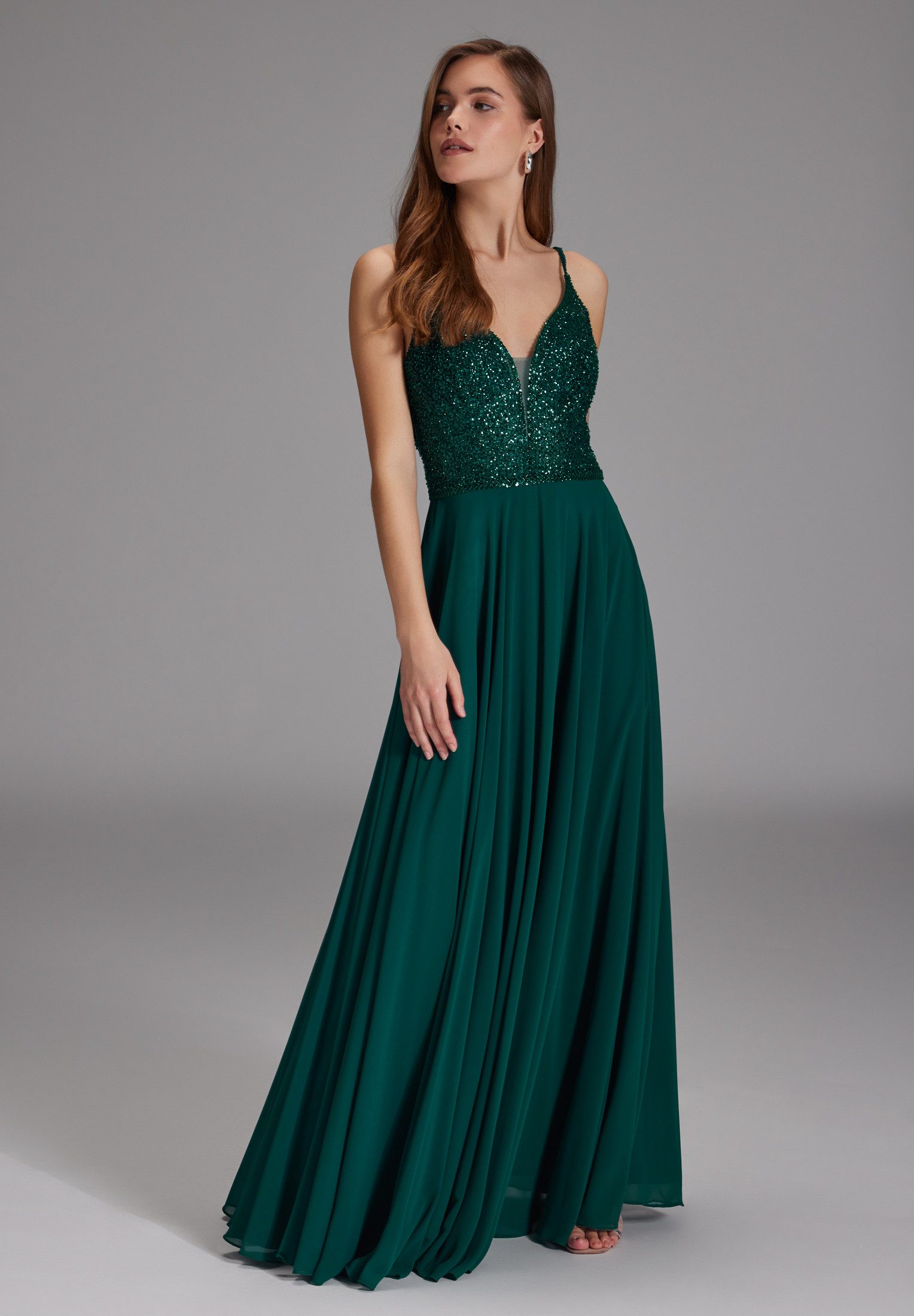 hey kyla Abendkleid Taillierter Schnitt mit günstig online kaufen