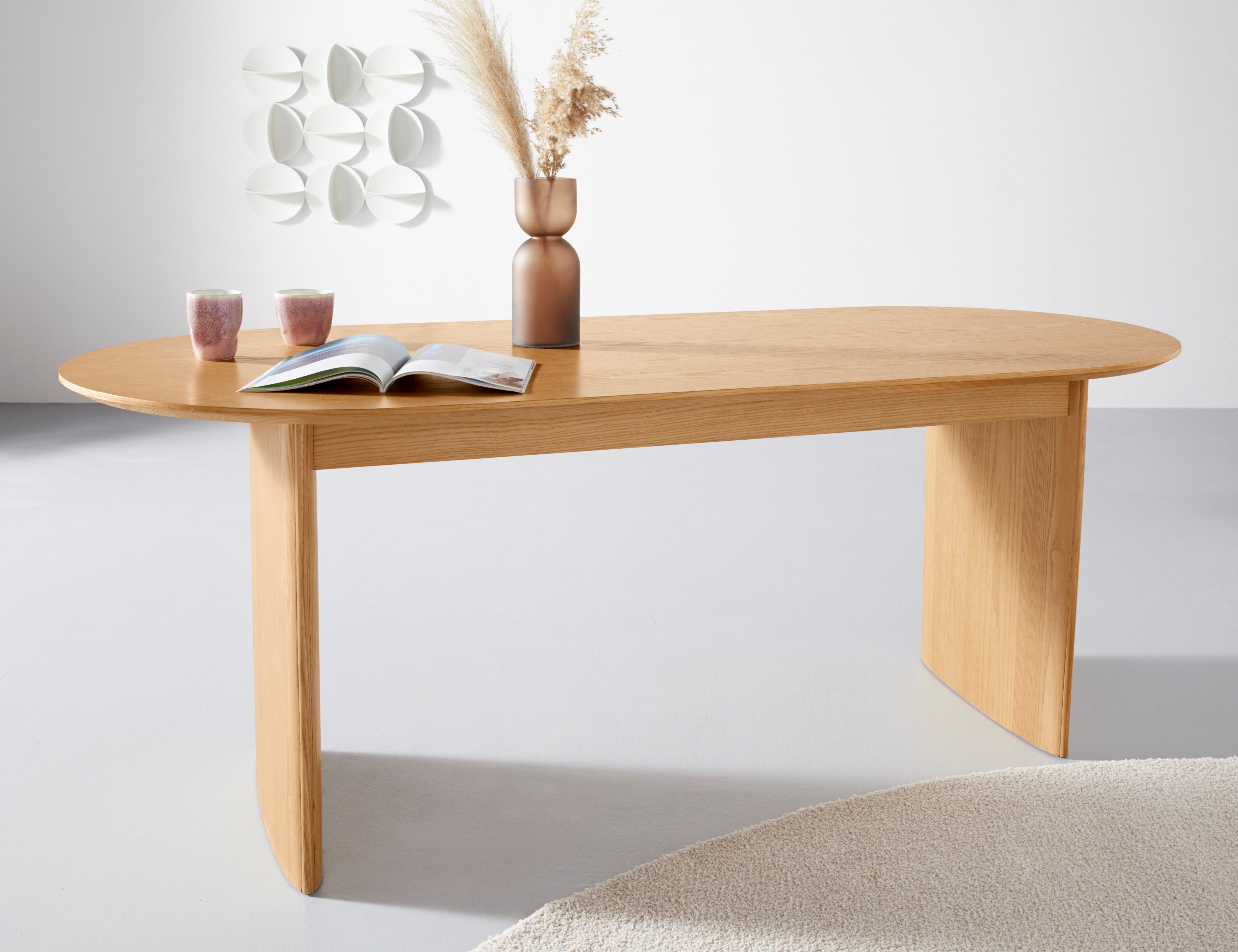 LeGer Home by Lena Gercke Esstisch "Melinda, TOPSELLER", aus massivem Esche günstig online kaufen