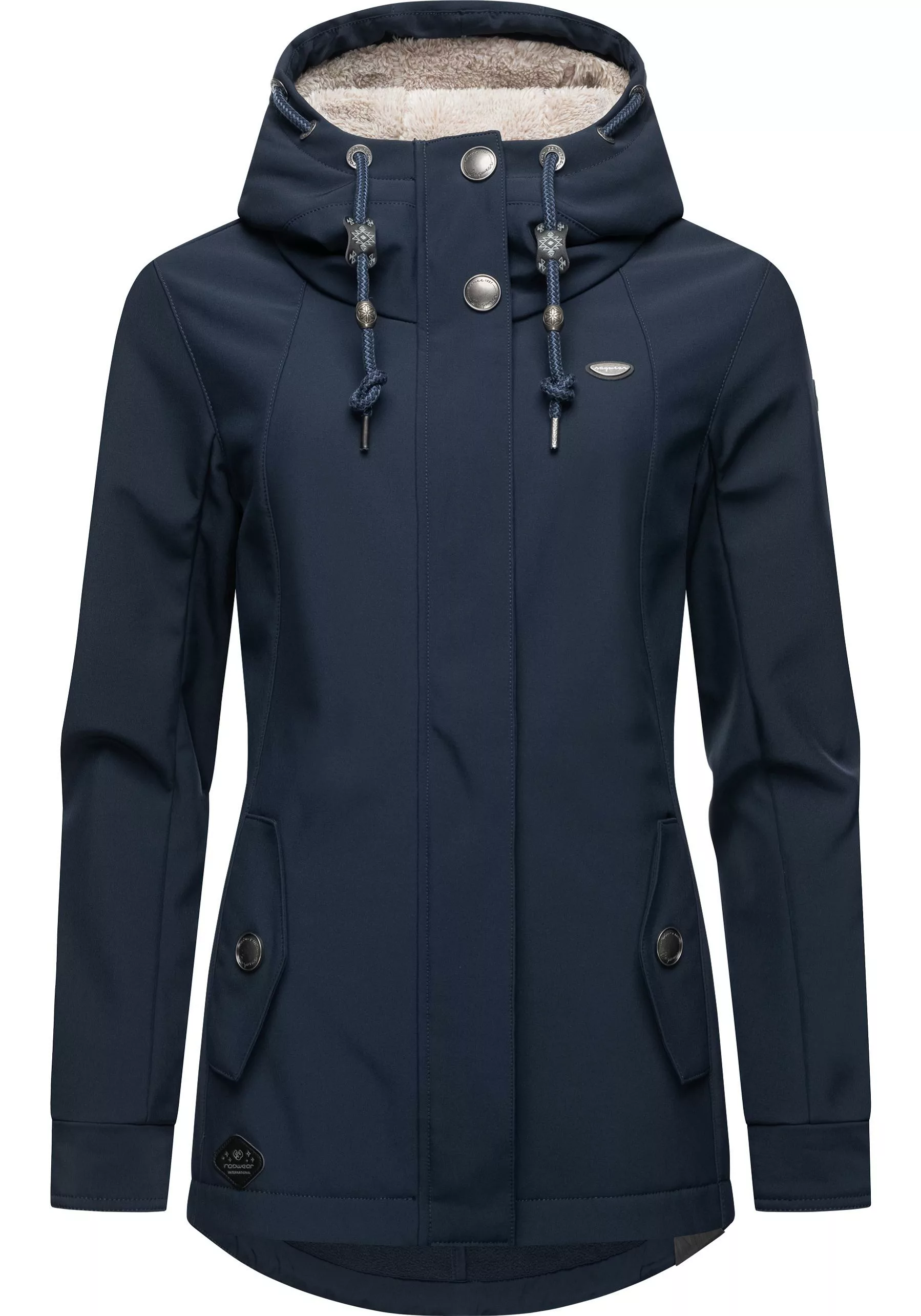 Ragwear Softshelljacke "Monadde Softshell", mit Kapuze, Praktische Softshel günstig online kaufen