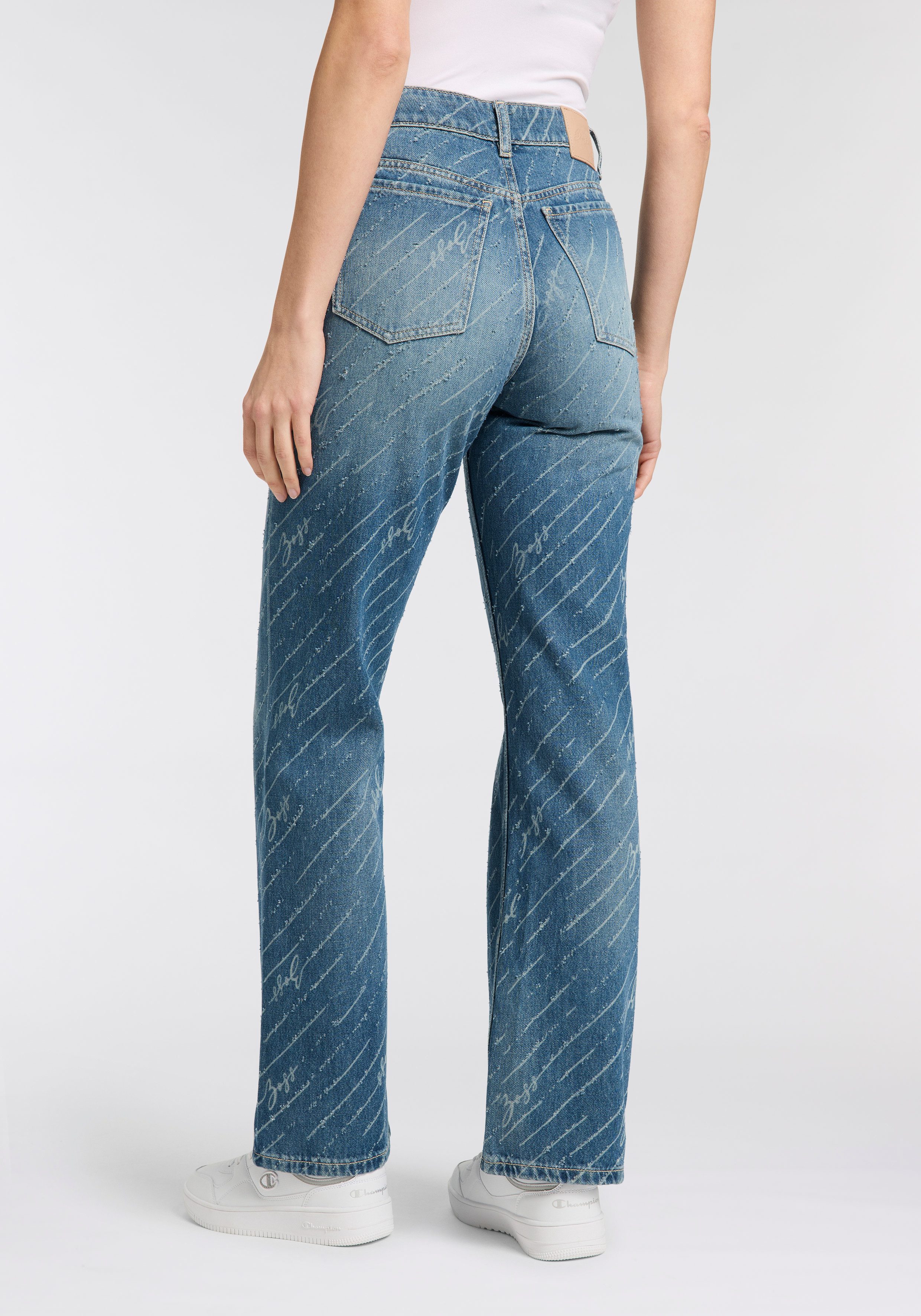 BOSS ORANGE Straight-Jeans Ada High Rise günstig online kaufen