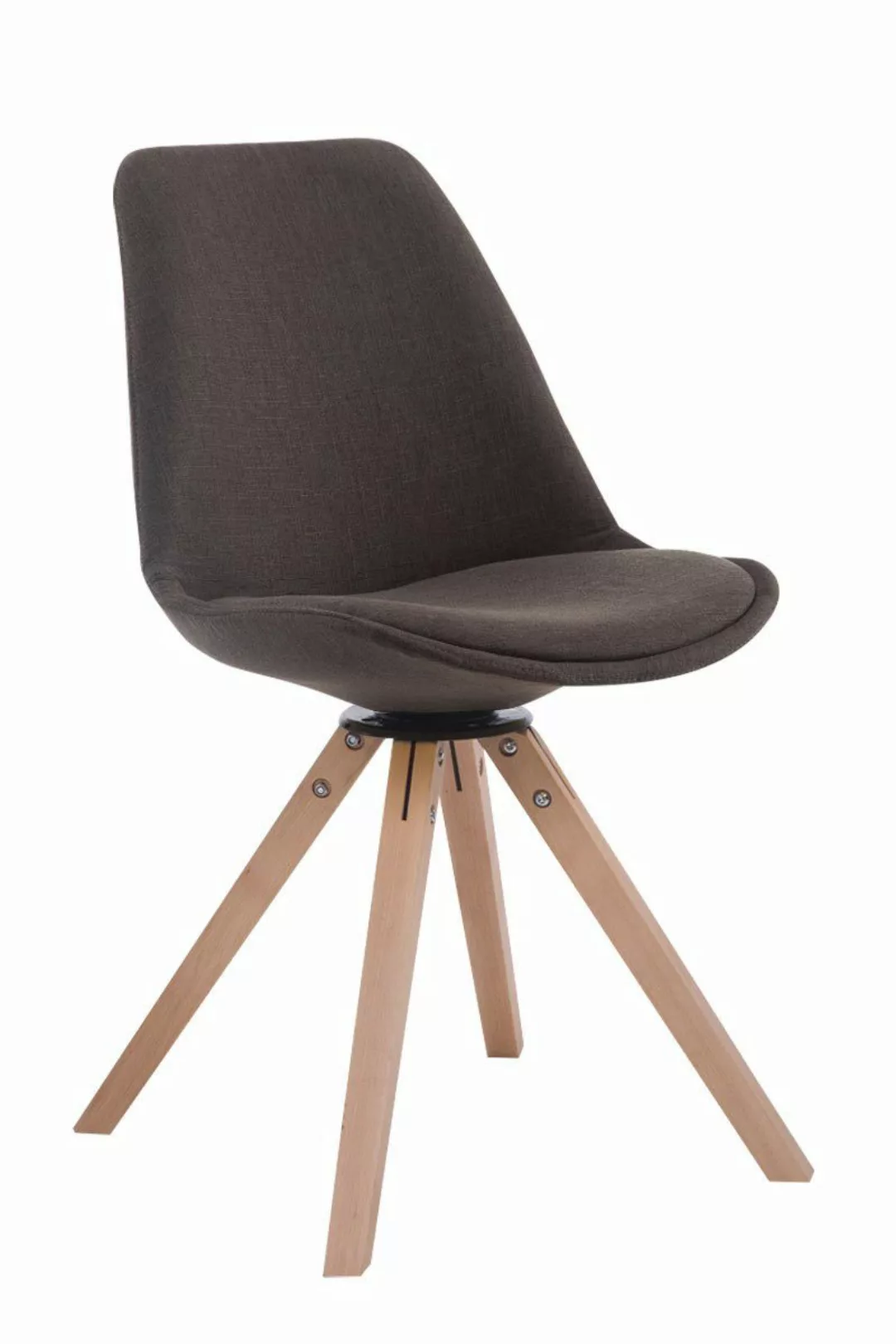 CLP Esszimmerstuhl Troyes Stoff Square, drehbar, günstig online kaufen