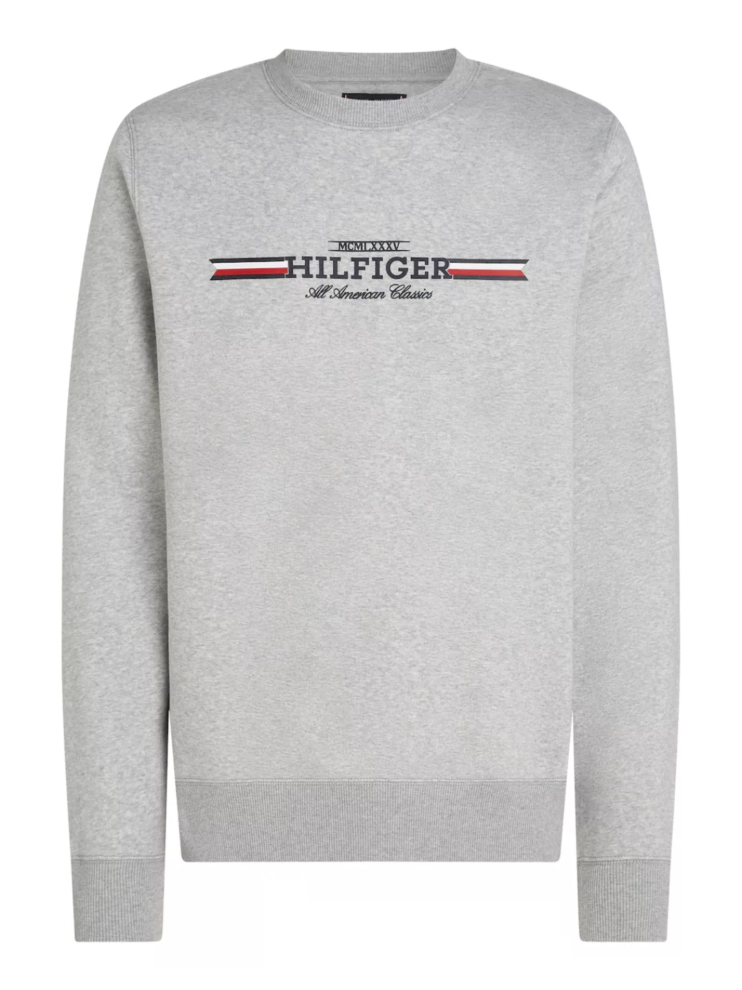 Tommy Hilfiger Sweatshirt "HILFIGER STRIPE SWEATSHIRT", mit mehrfarbigen Pr günstig online kaufen