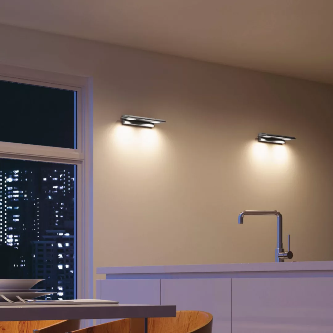 EVOTEC LED Wandleuchte »PANO«, 2 flammig, Leuchtmittel LED-Board   LED fest günstig online kaufen