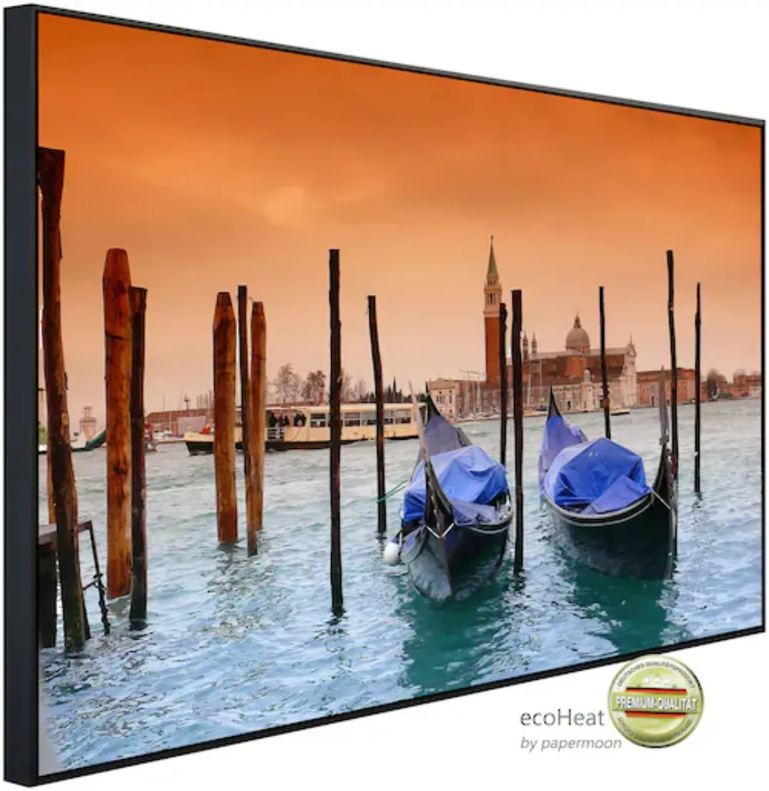 Papermoon Infrarotheizung »Boote in Venedig« günstig online kaufen