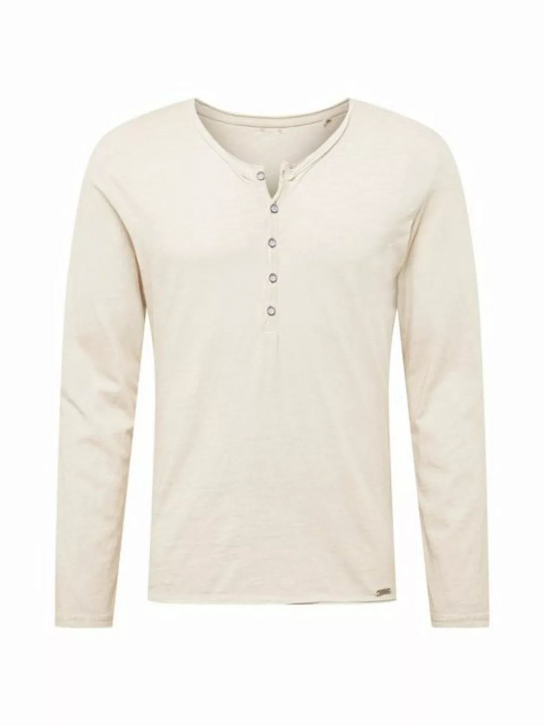 Key Largo Henleyshirt Ginger vintage Look uni Basic MLS00038 mit Knopfleist günstig online kaufen