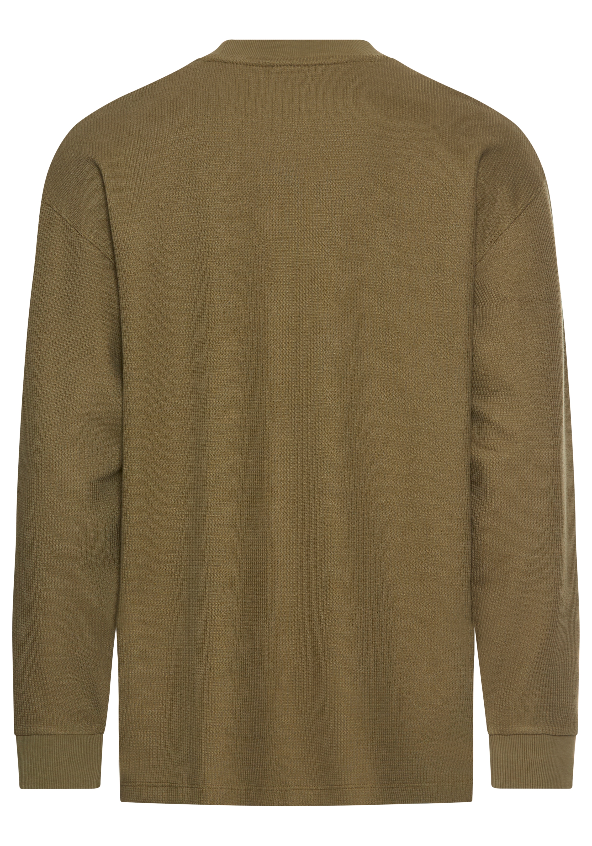 HUGO Blue Langarmshirt "Nuwolo", mit Logo-Badge günstig online kaufen