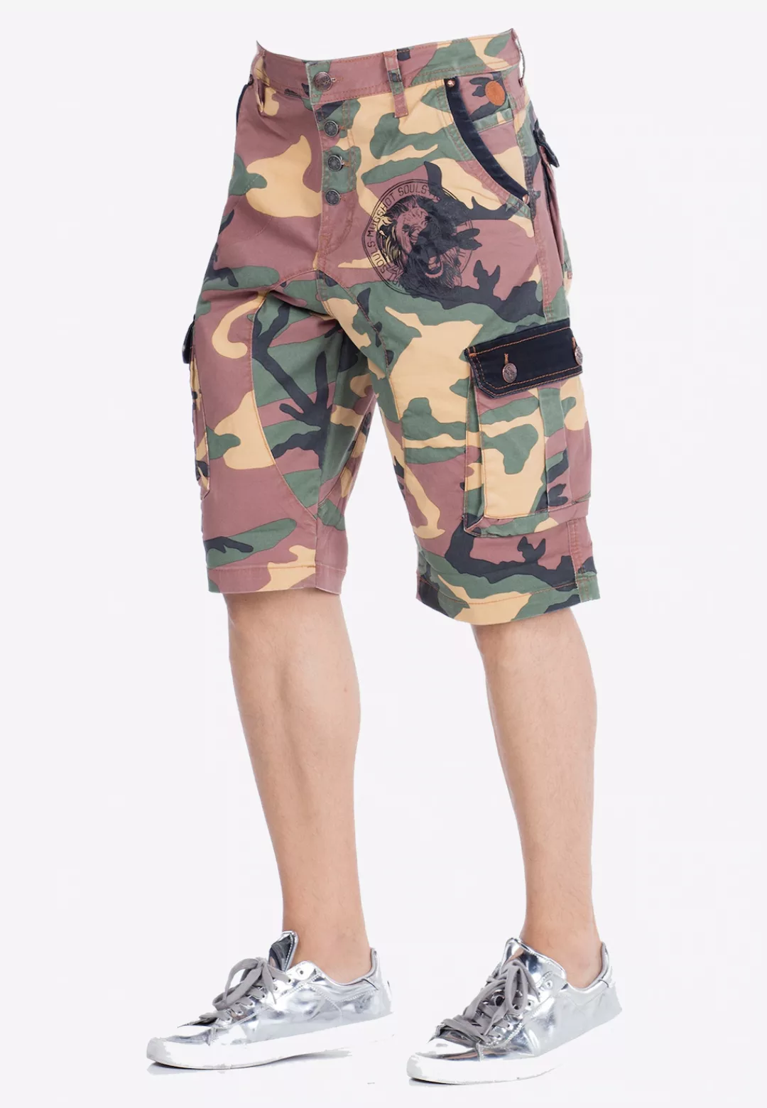 Cipo & Baxx Shorts, im auffälligen Design günstig online kaufen