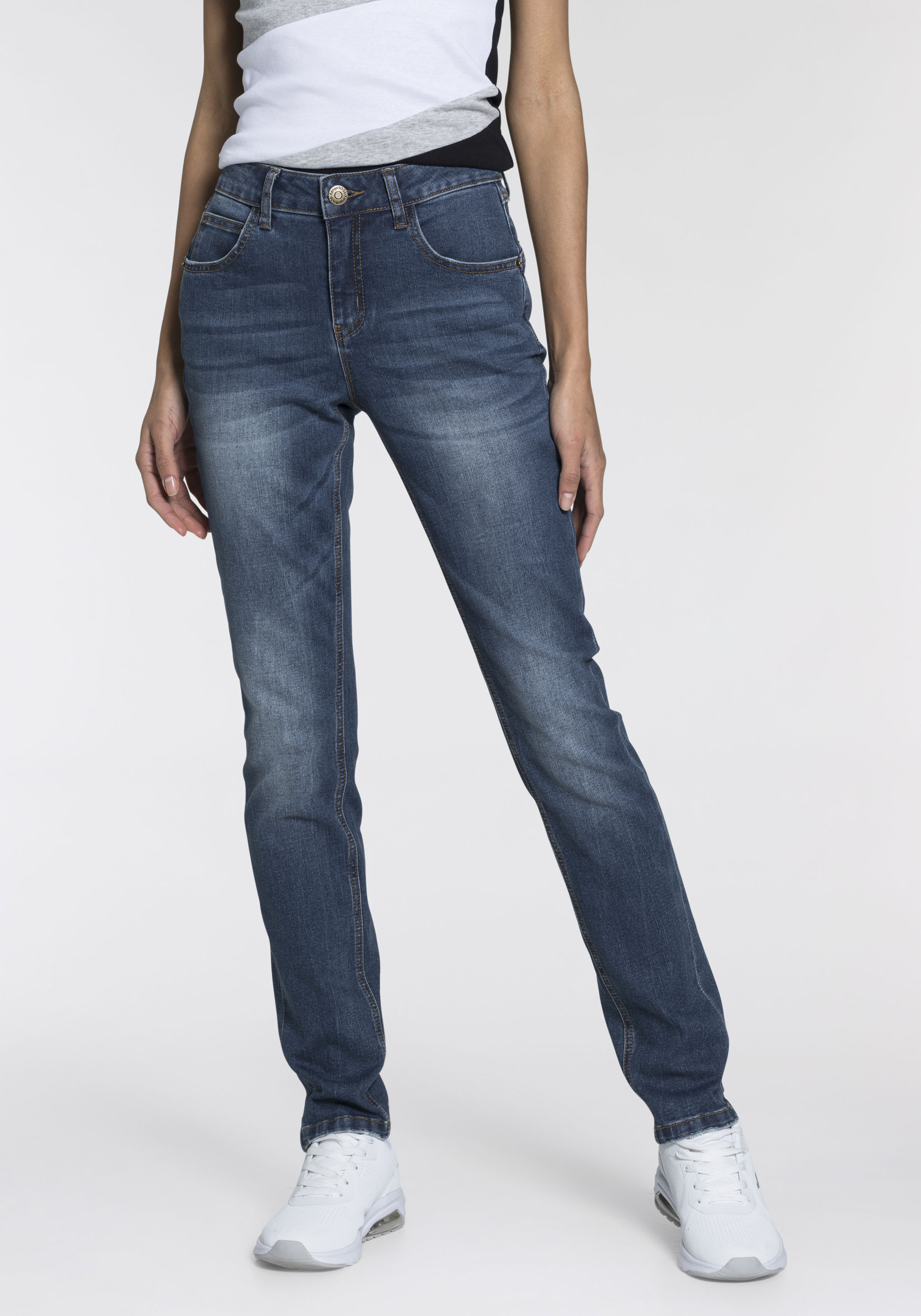 KangaROOS Relax-fit-Jeans RELAX-FIT HIGH WAIST günstig online kaufen