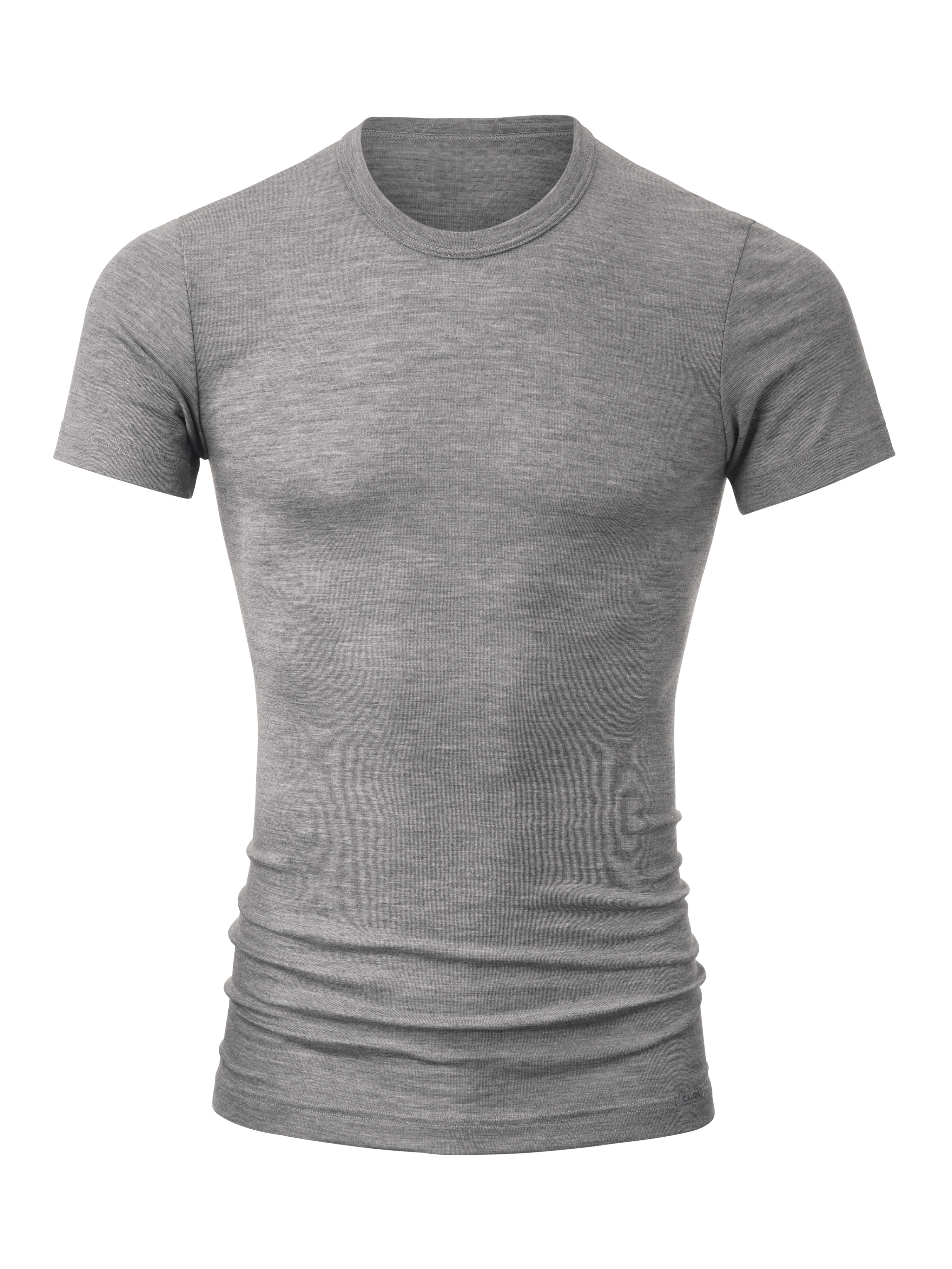 CALIDA T-Shirt "Wool & Silk", einzigartige Melé-Optik, wärmend, atmungsakti günstig online kaufen