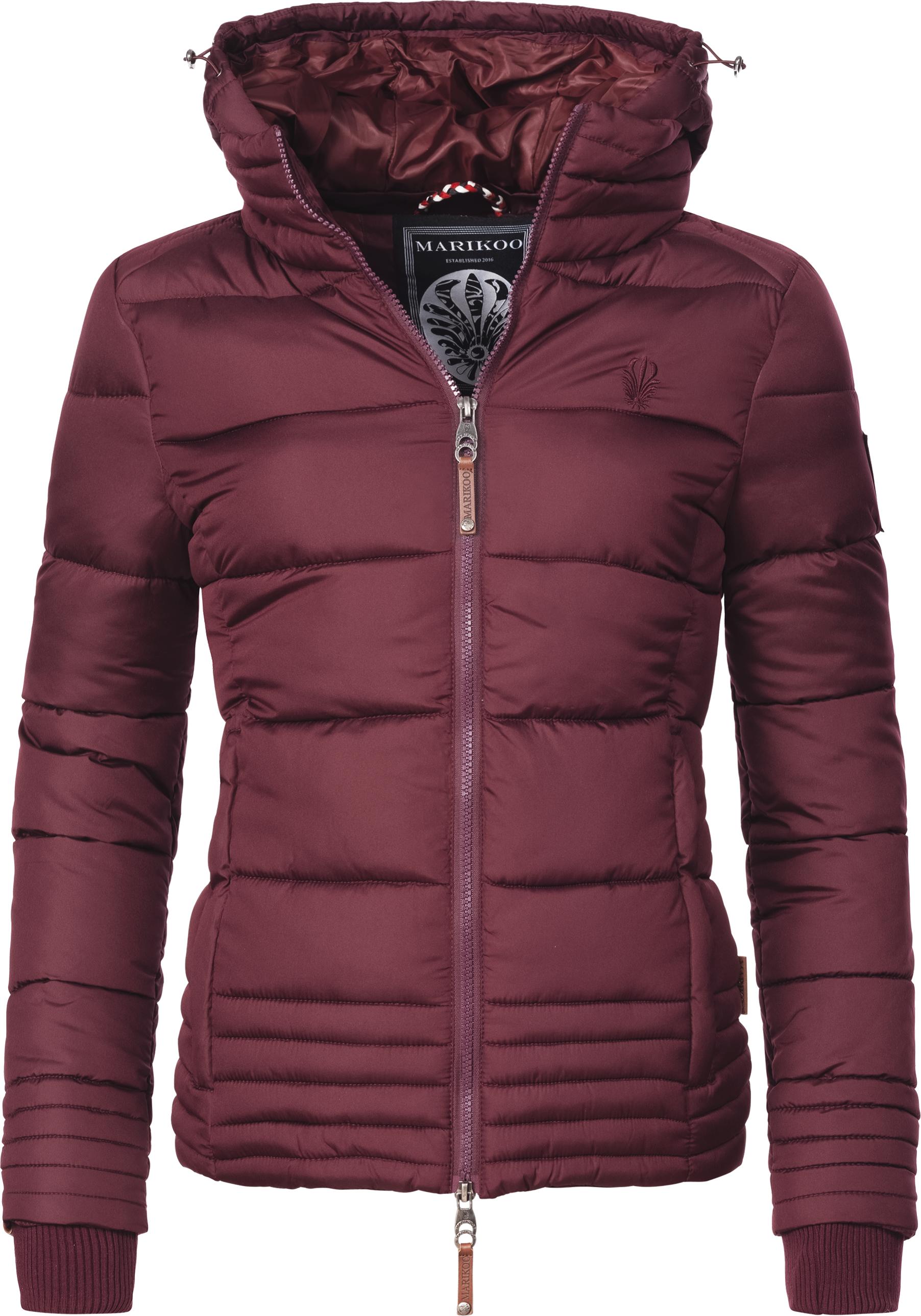 Marikoo Winterjacke "Sole", mit Kapuze, modisch taillierte Damen Steppjacke günstig online kaufen