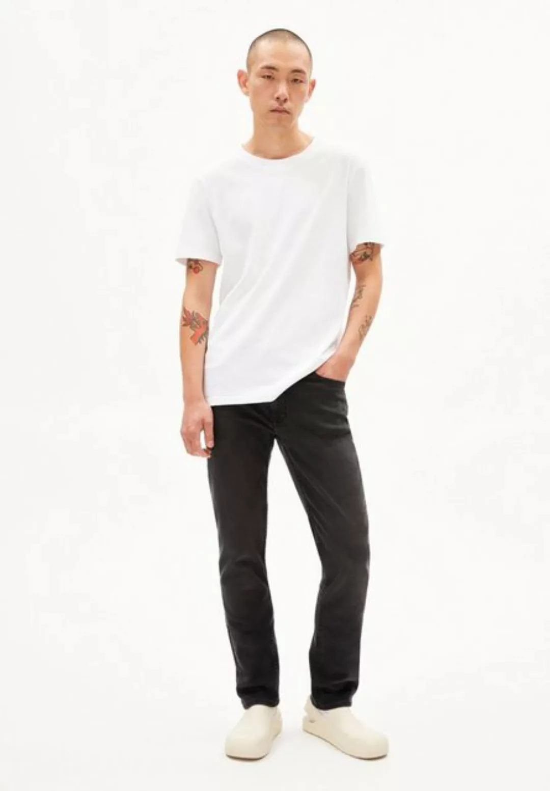 Iaan X Stretch - Herren Slim Fit Denim Aus Bio-baumwoll Mix günstig online kaufen