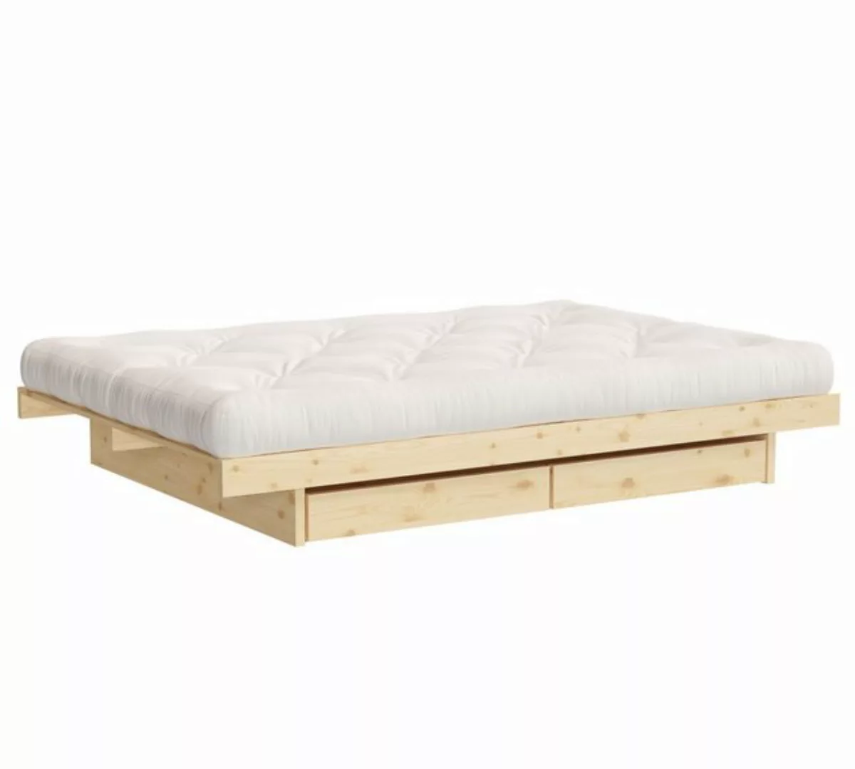 Karup Design Bettgestell "Kanso Bed, Stauraumbett, Bett mit oder ohne Schub günstig online kaufen