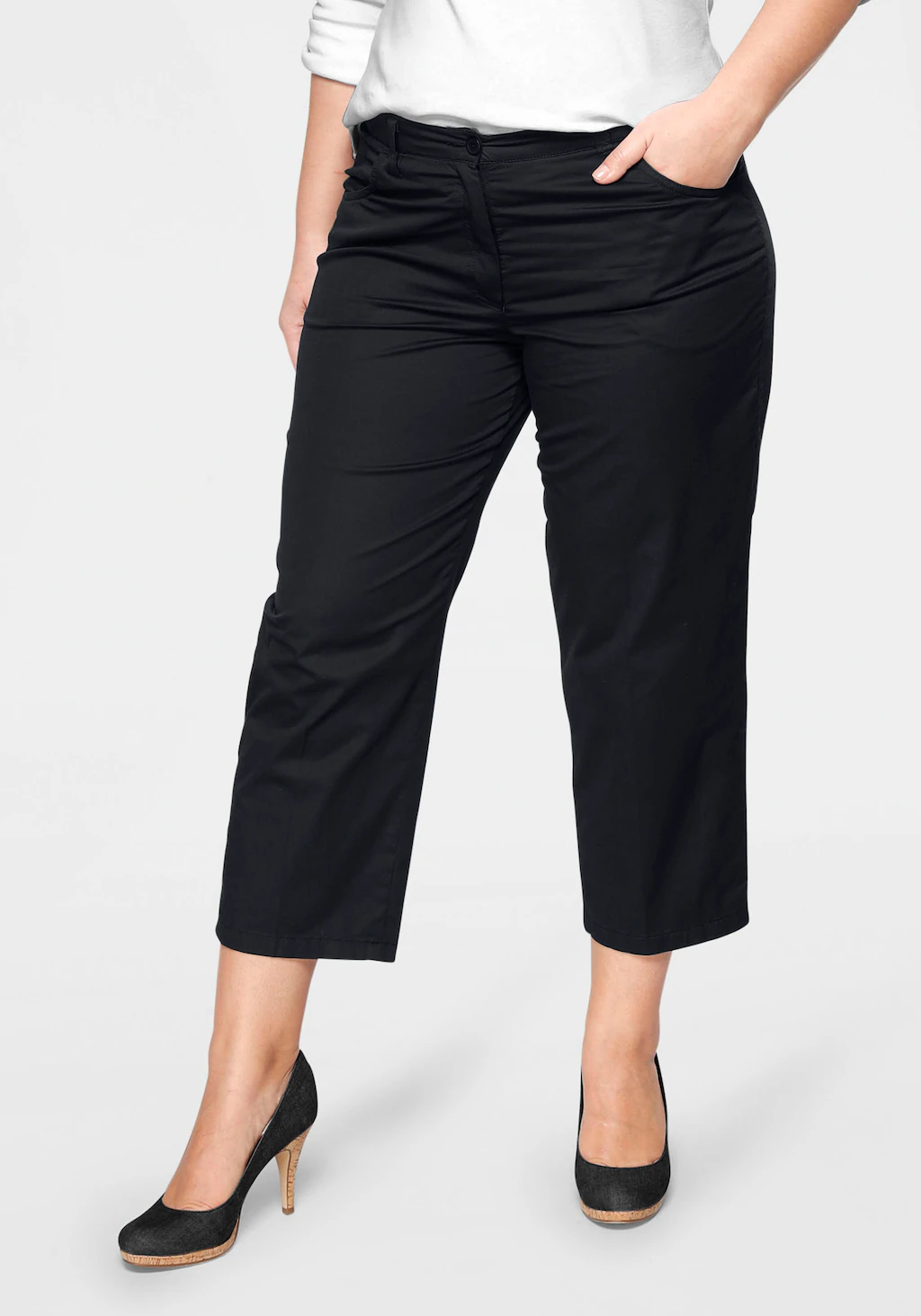 KjBRAND 7/8-Hose "Babsie: bequemer Oberschenkel", Sommerlich, leichter Baum günstig online kaufen