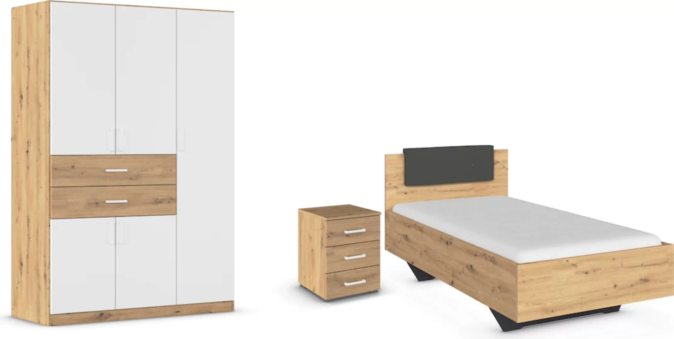 rauch Schlafzimmer-Set "Komplettzimmer Komplettschlafzimmer Schlafzimmer-Se günstig online kaufen