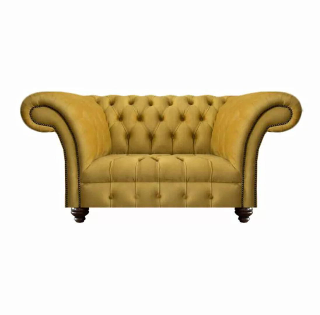 JVmoebel Chesterfield-Sofa Design Sofa Zweisitzer Couch Wohnzimmer Chesterf günstig online kaufen