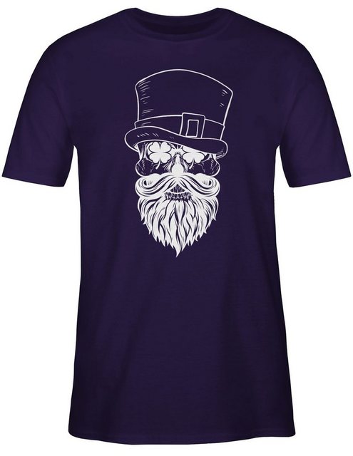 Shirtracer T-Shirt Irish Totenkopf St. Patricks Day günstig online kaufen